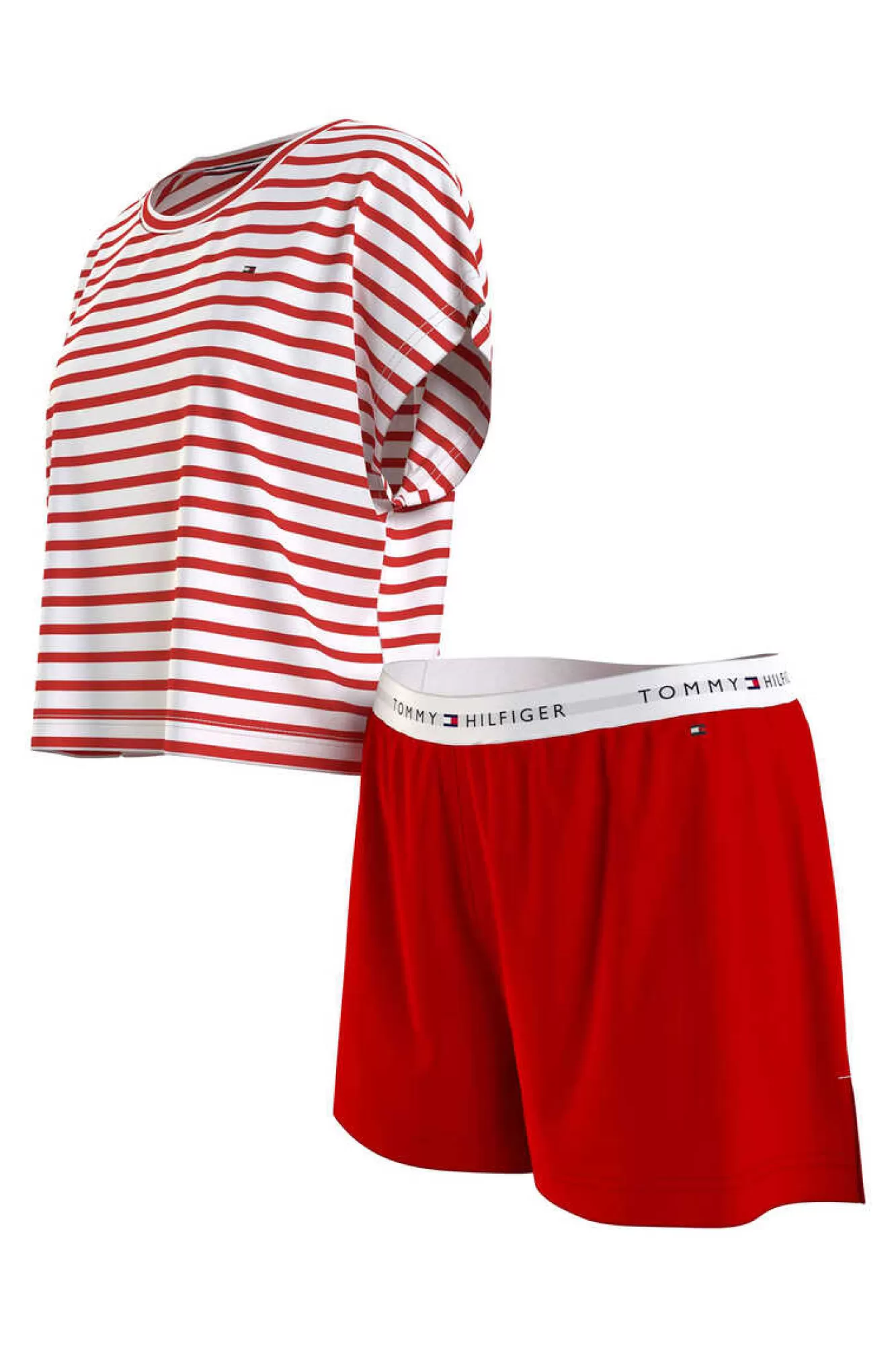 Tommy Jeans Conjunto De Calcoes E Camisola As Riscas