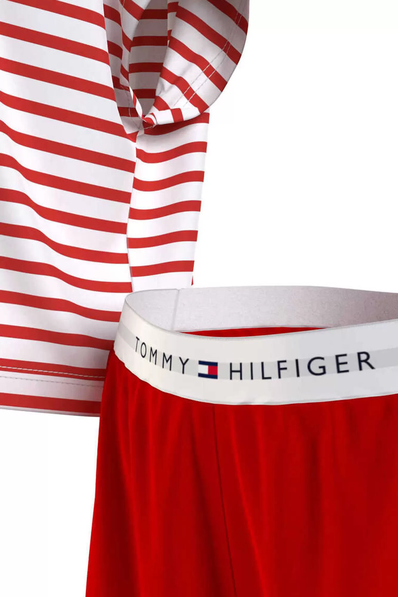 Tommy Jeans Conjunto De Calcoes E Camisola As Riscas