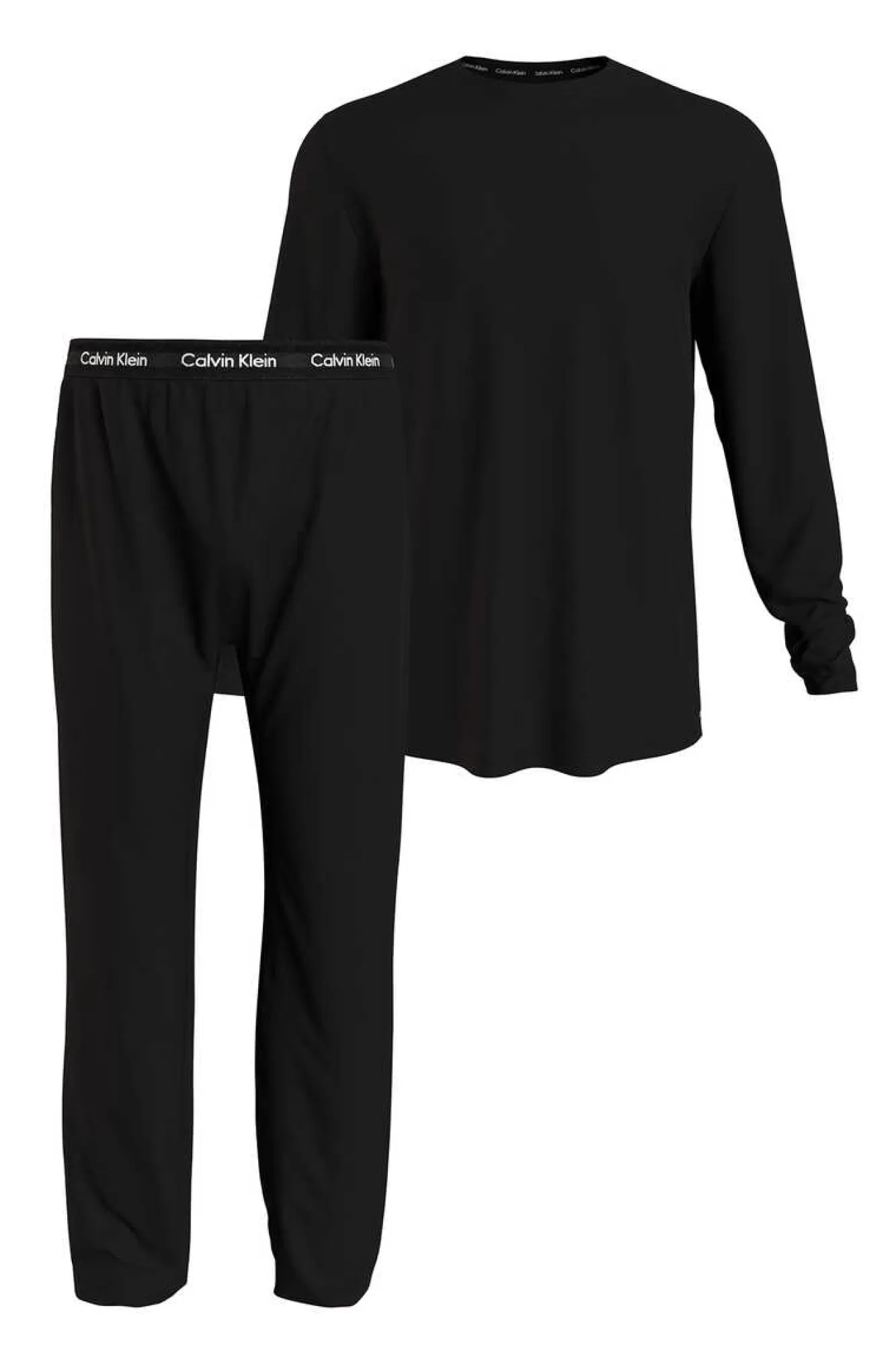 Calvin Klein Conjunto De Pijama Comprido Cotton Stretch