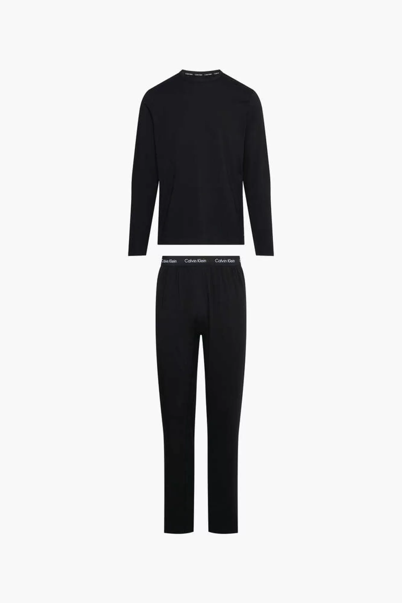 Calvin Klein Conjunto De Pijama Comprido Cotton Stretch