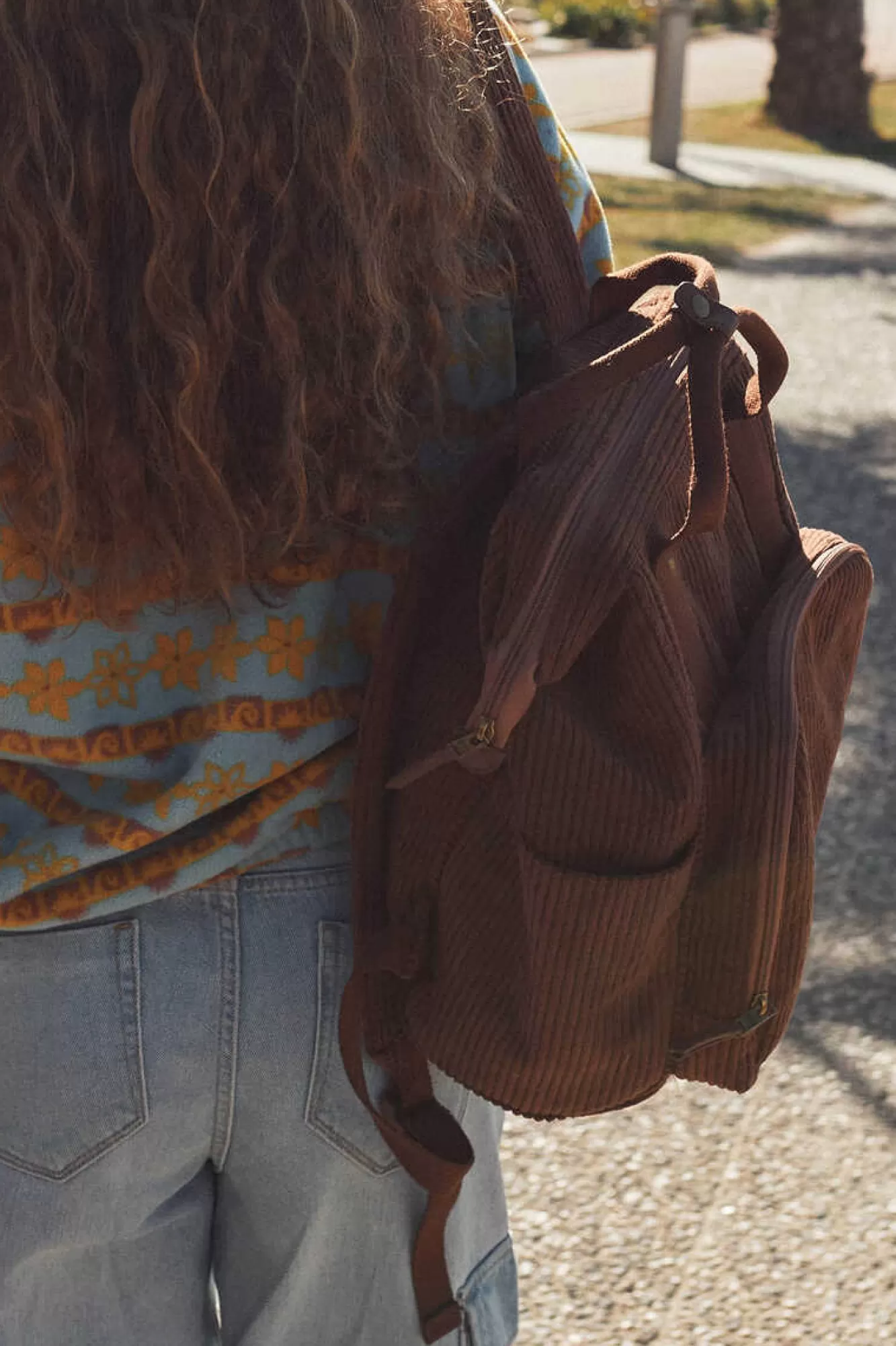 Roxy Cosy Nature - Mochila Media De Bombazina Para Mulher