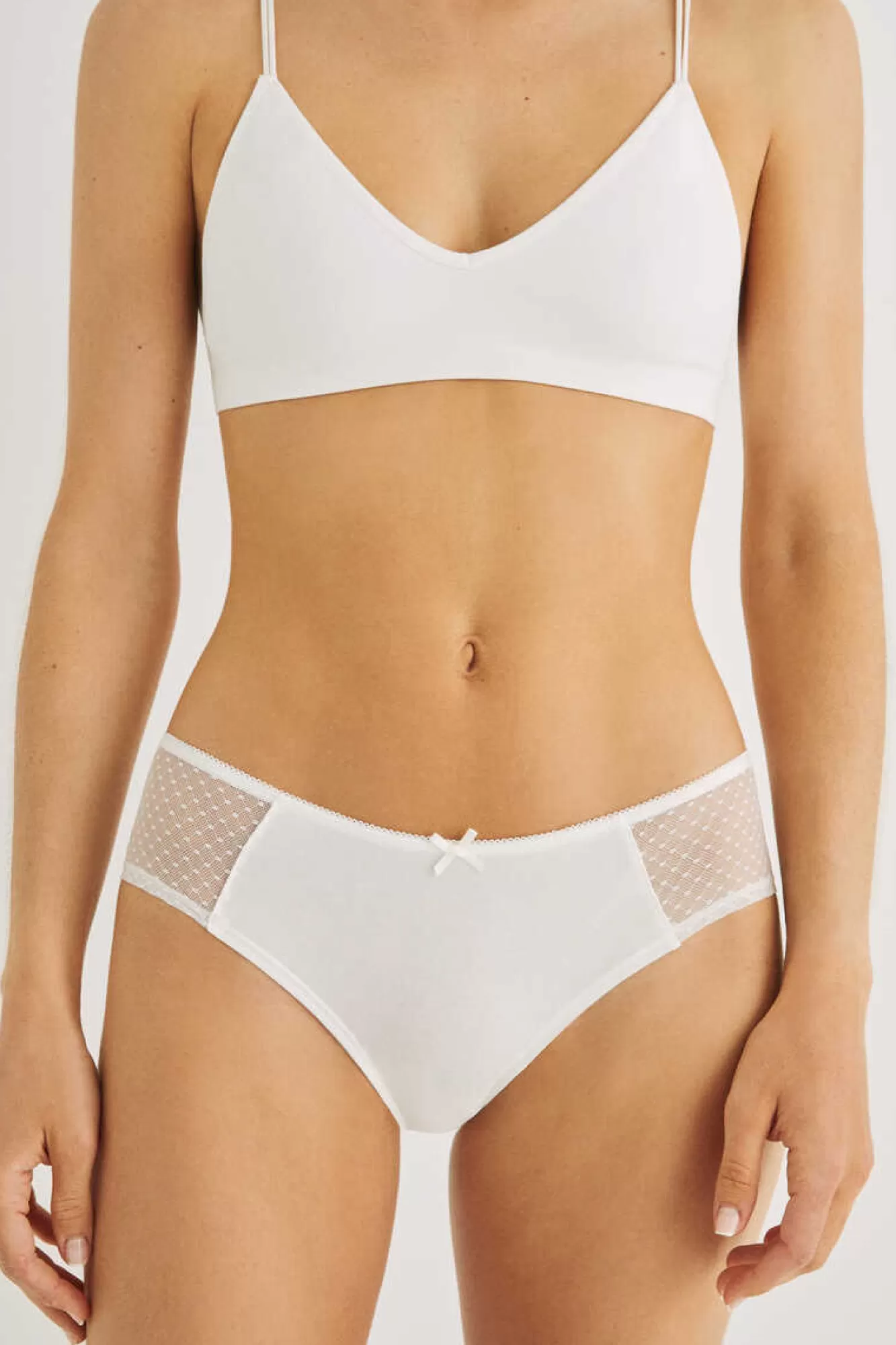 Women'secret Cuequinha Larga Algodao Branca
