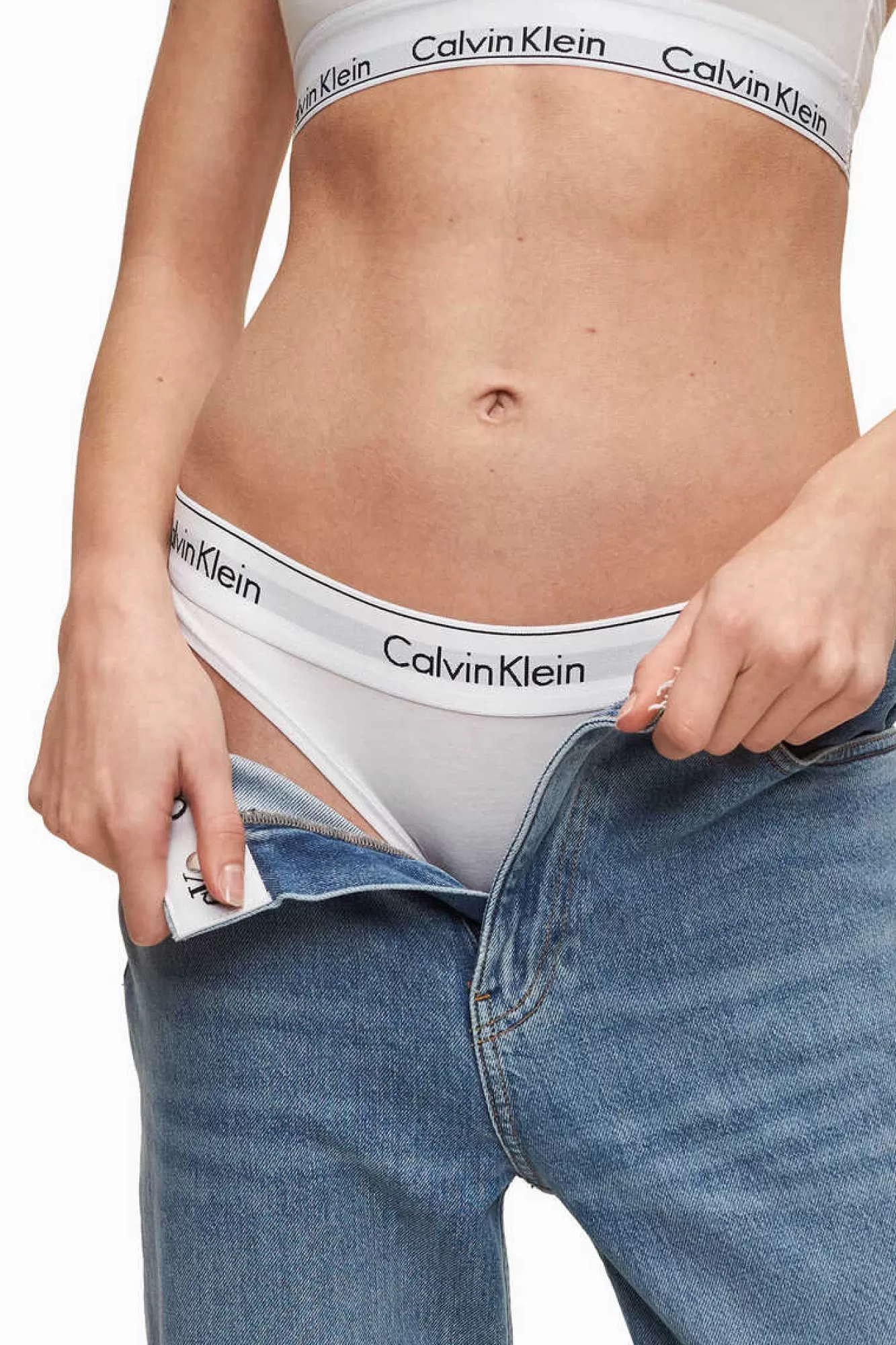 Calvin Klein Cuequinhas Cos Elastico Modern Cotton