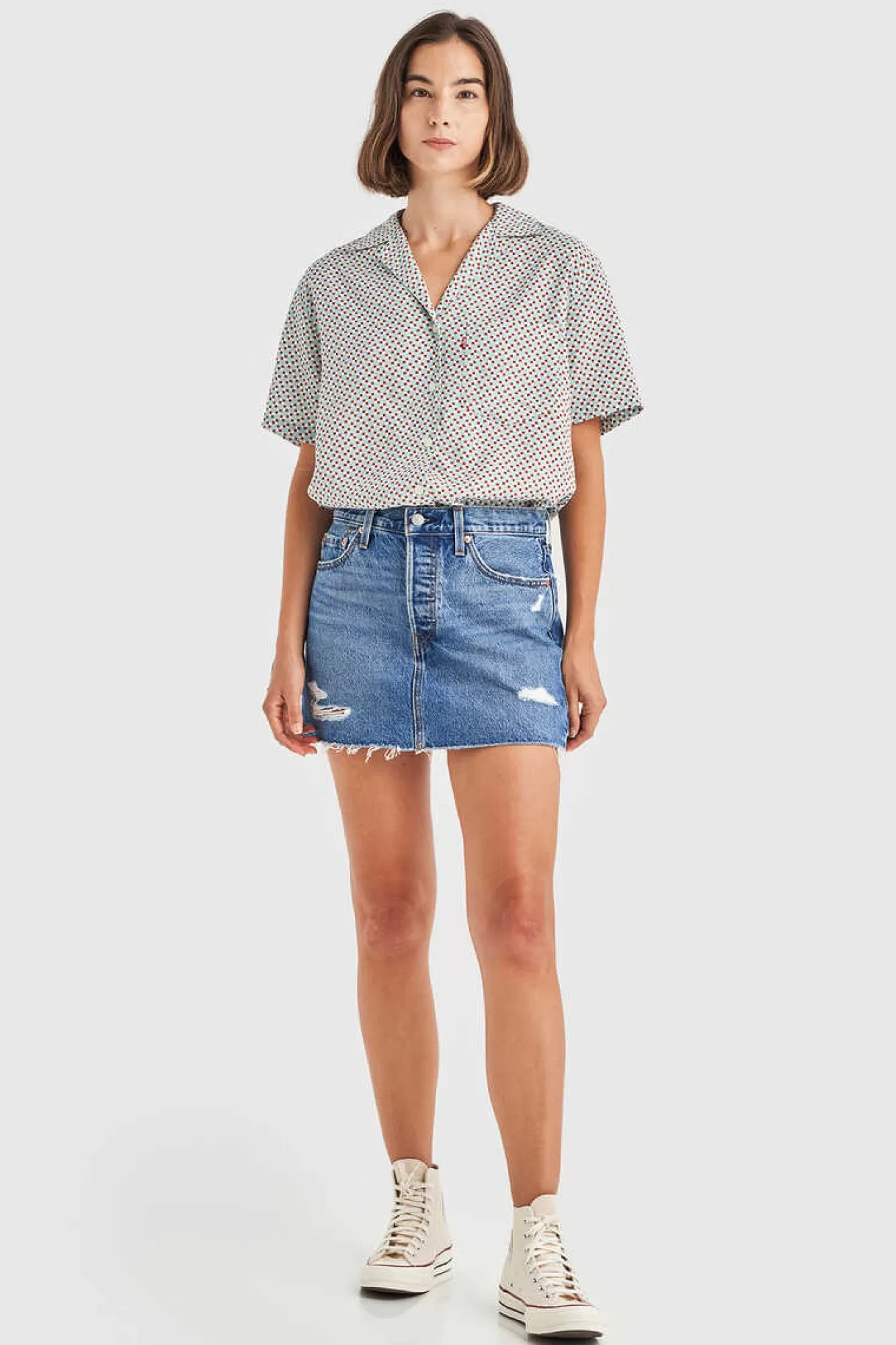 * ® Denim Skirt