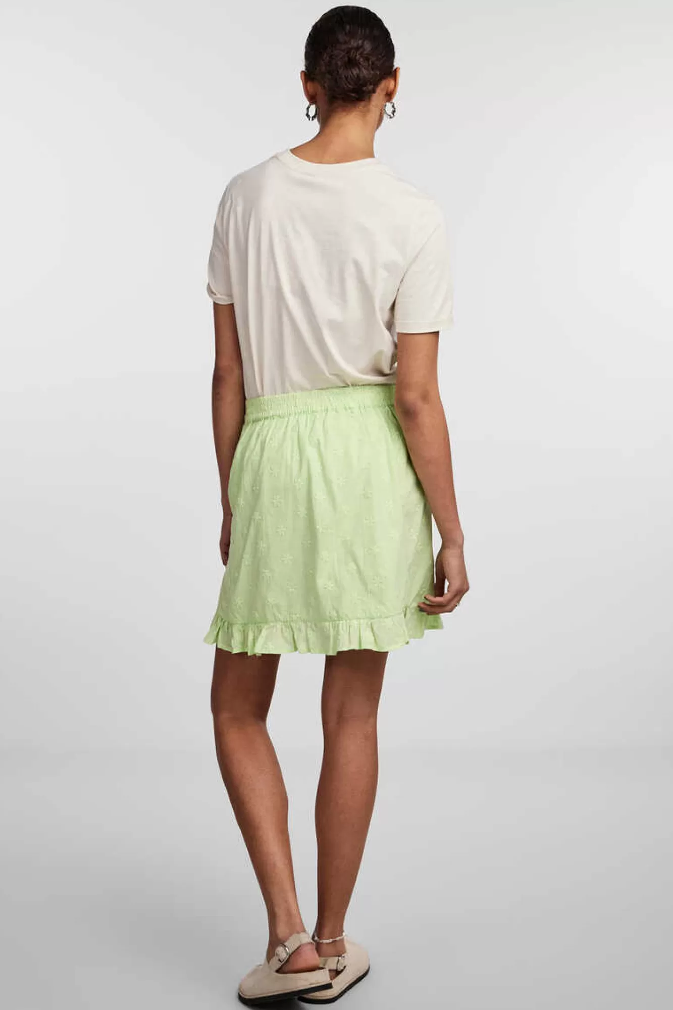 Pieces Falda Corta Mujer