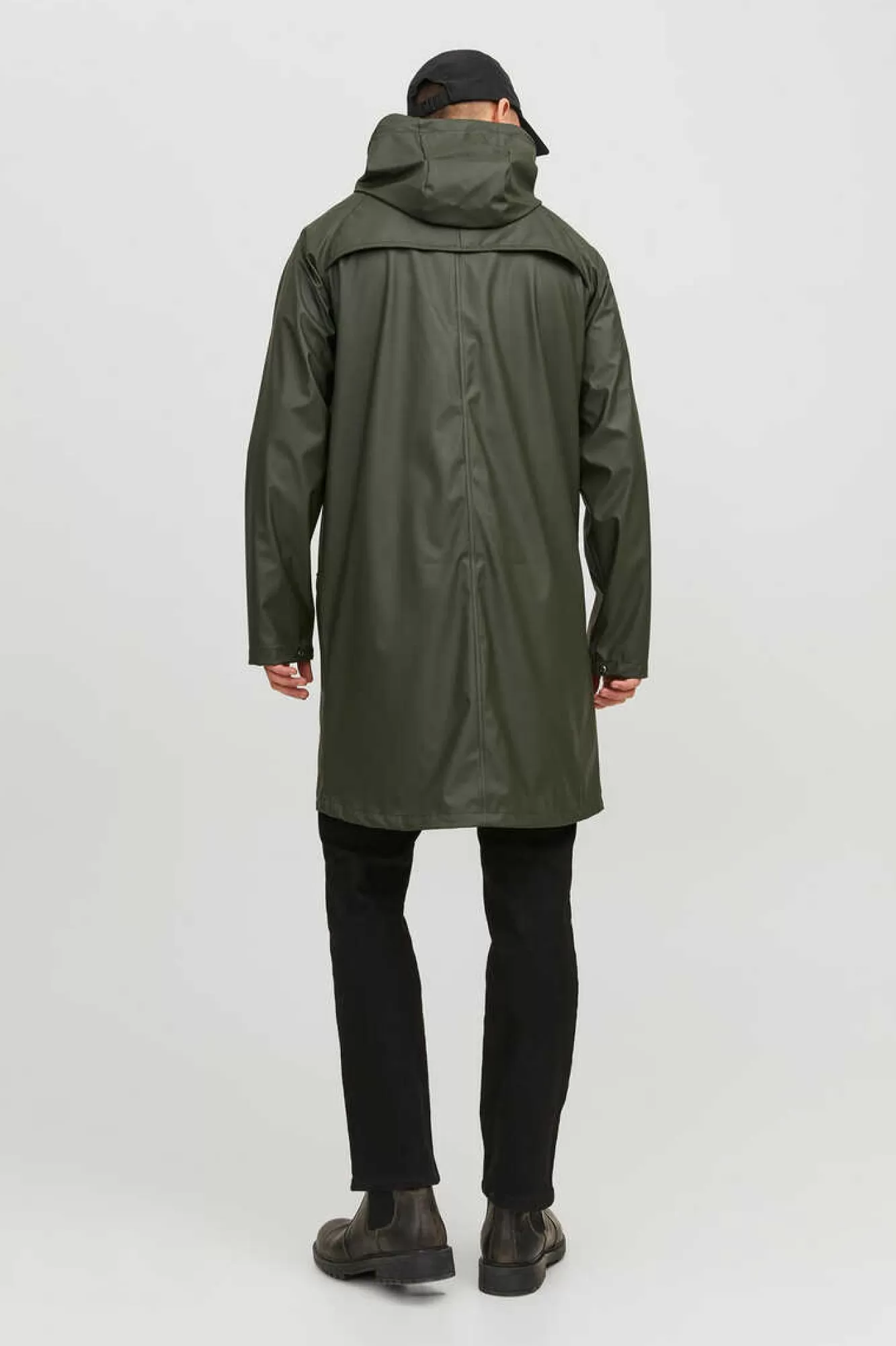Jack & Jones Impermeavel Com Capuz