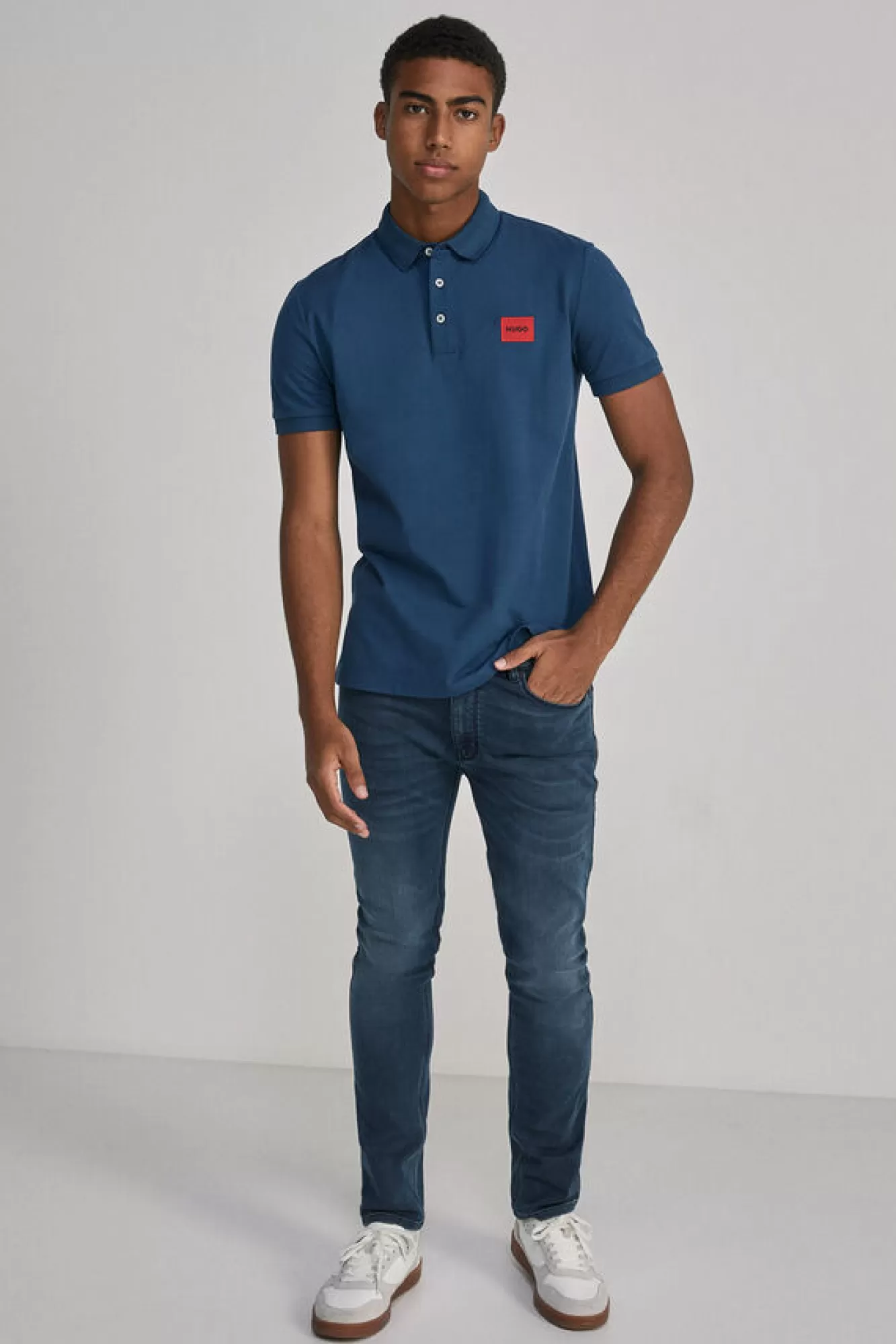 HUGO Jeans Azul Preto
