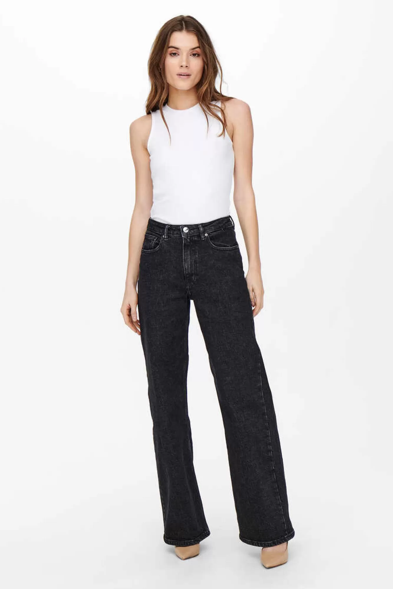 Only Jeans De Perna Larga