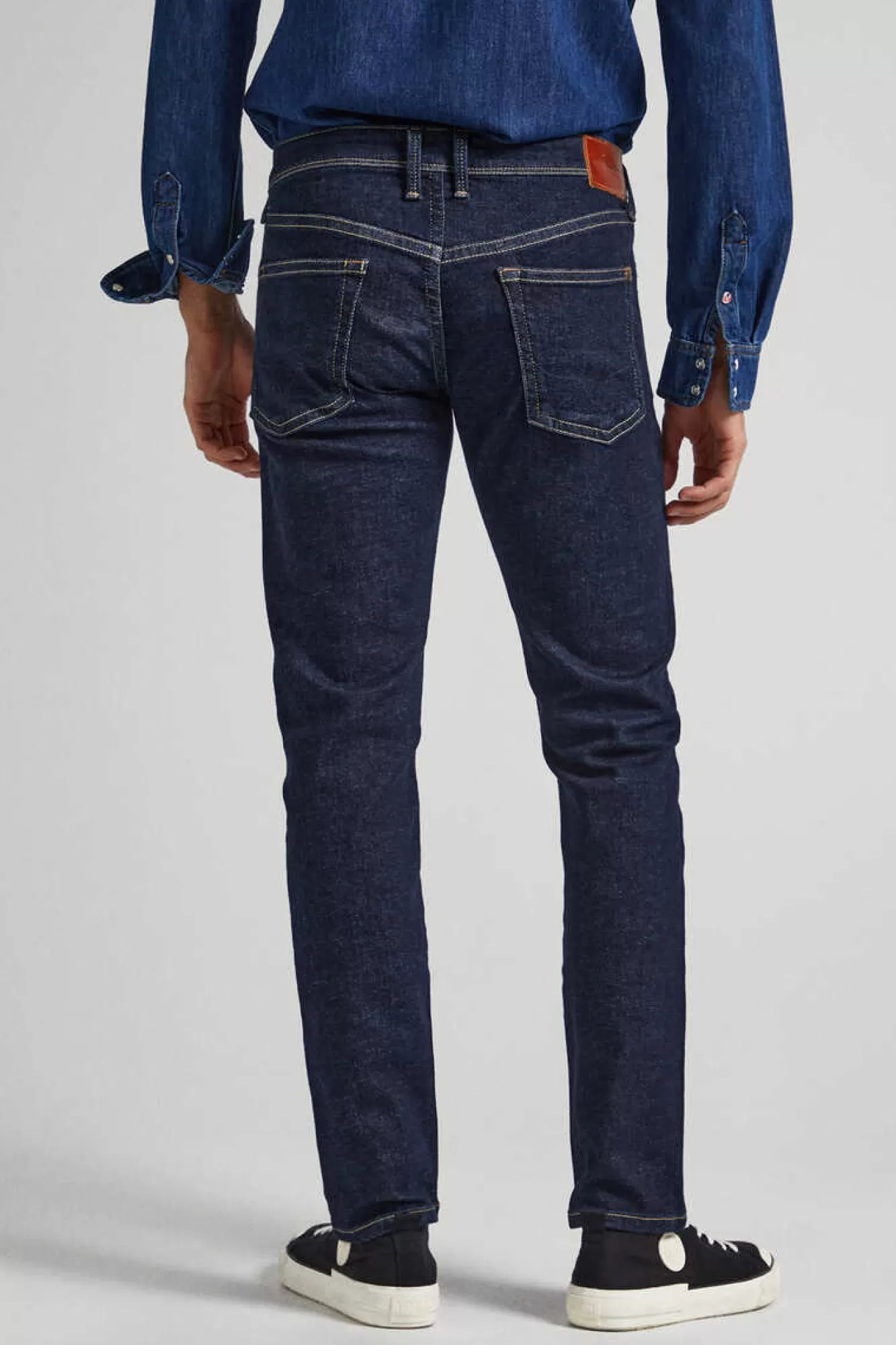Pepe Jeans Jeans Hatch Fit Slim Corte Baixo