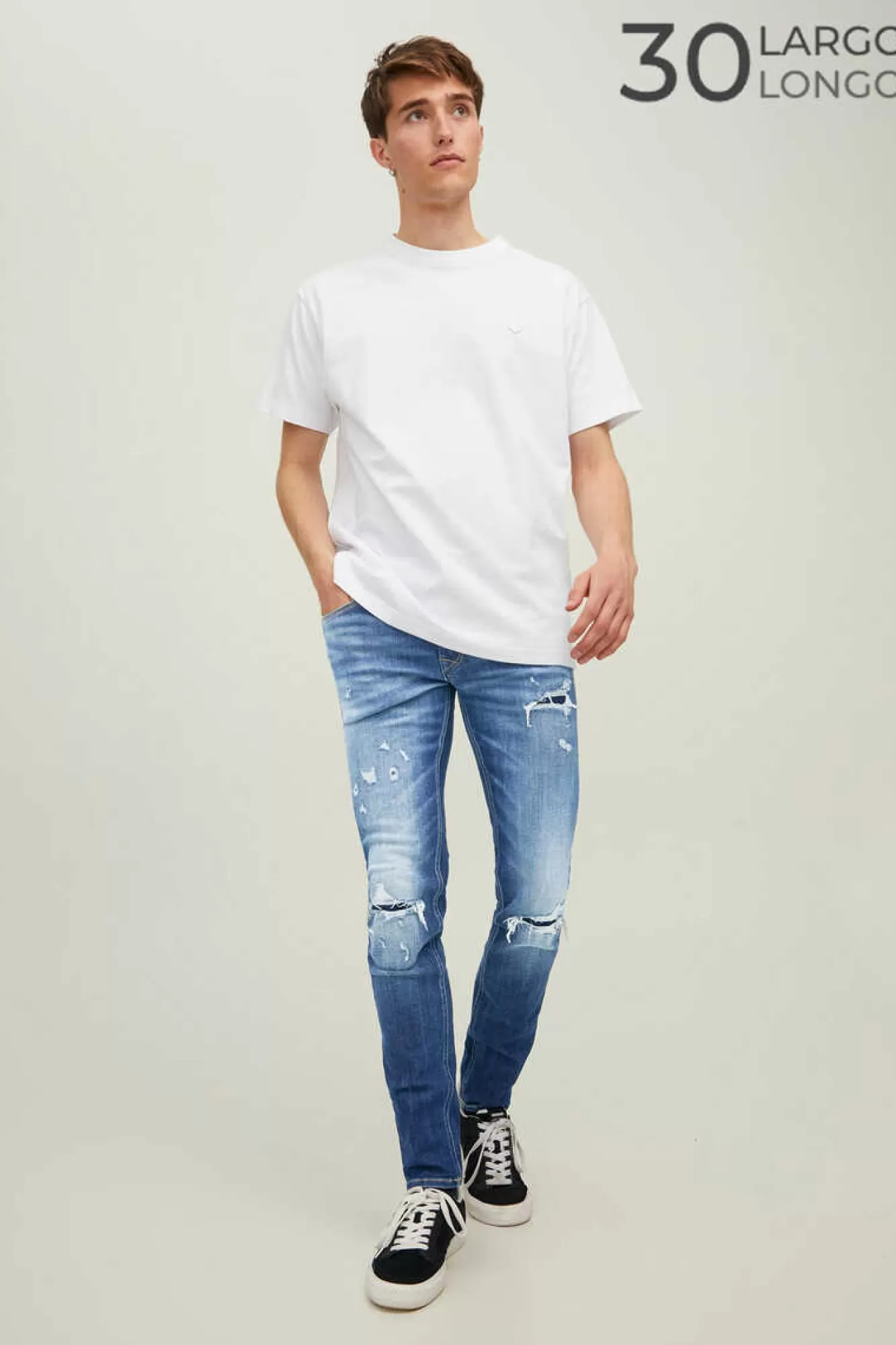 Jack & Jones Jeans Liam Rasgoes