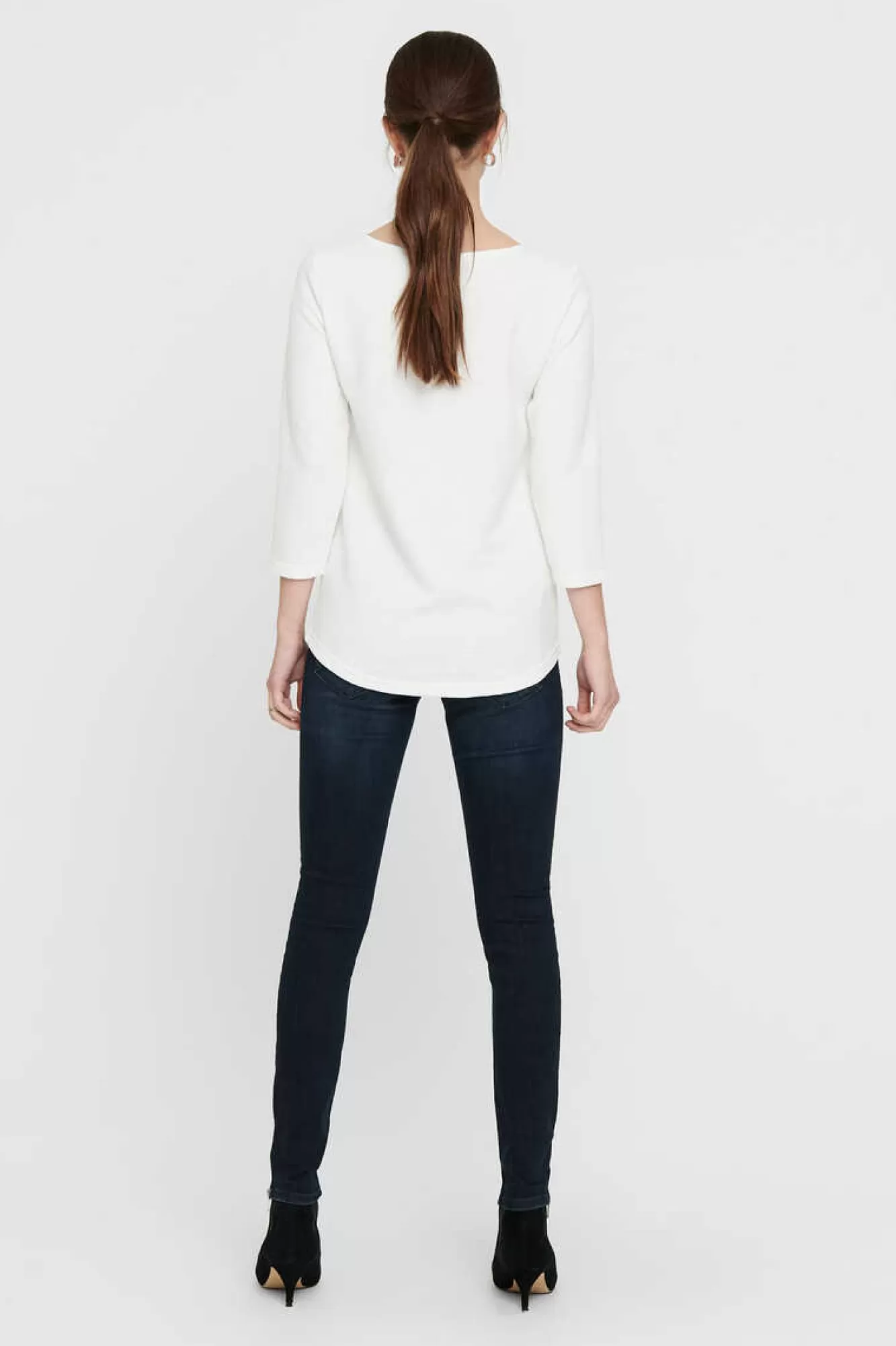 Only Jeans Skinny Cintura Media