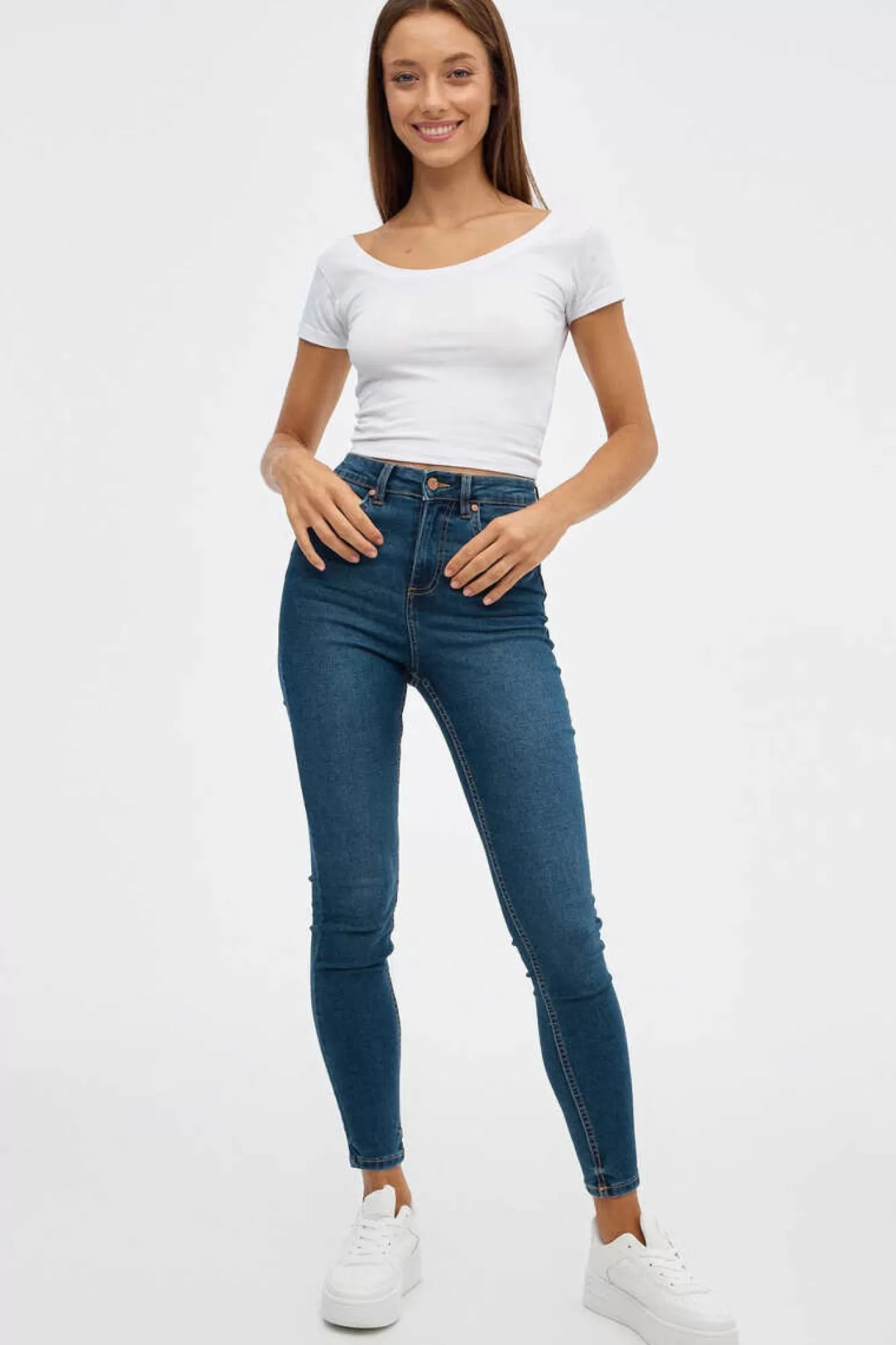 Inside Jeans Skinny Push Up Cintura Media