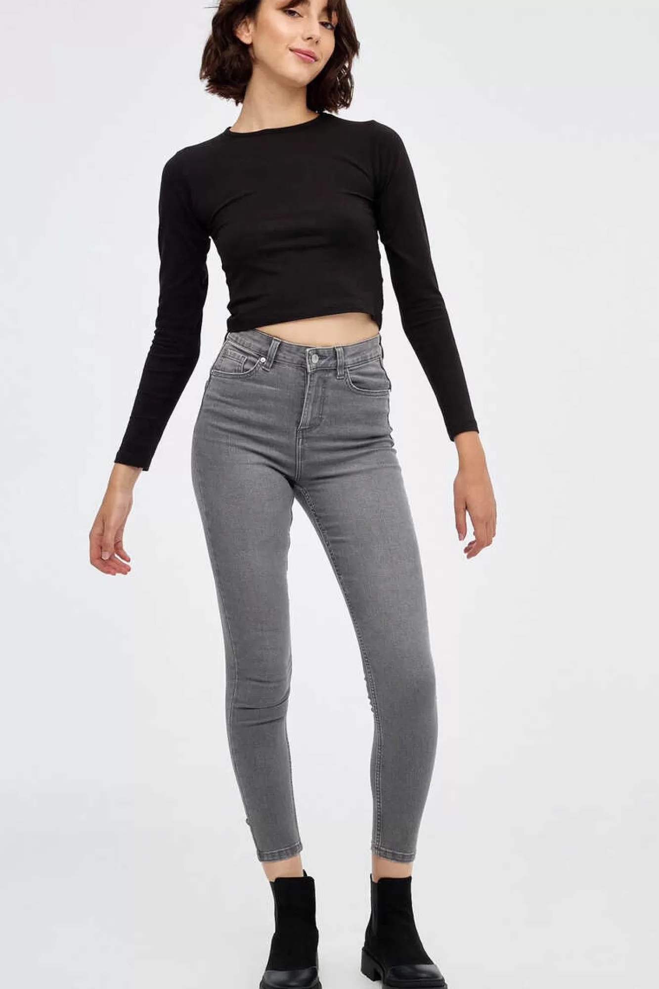 Inside Jeans Skinny Push Up Cintura Media