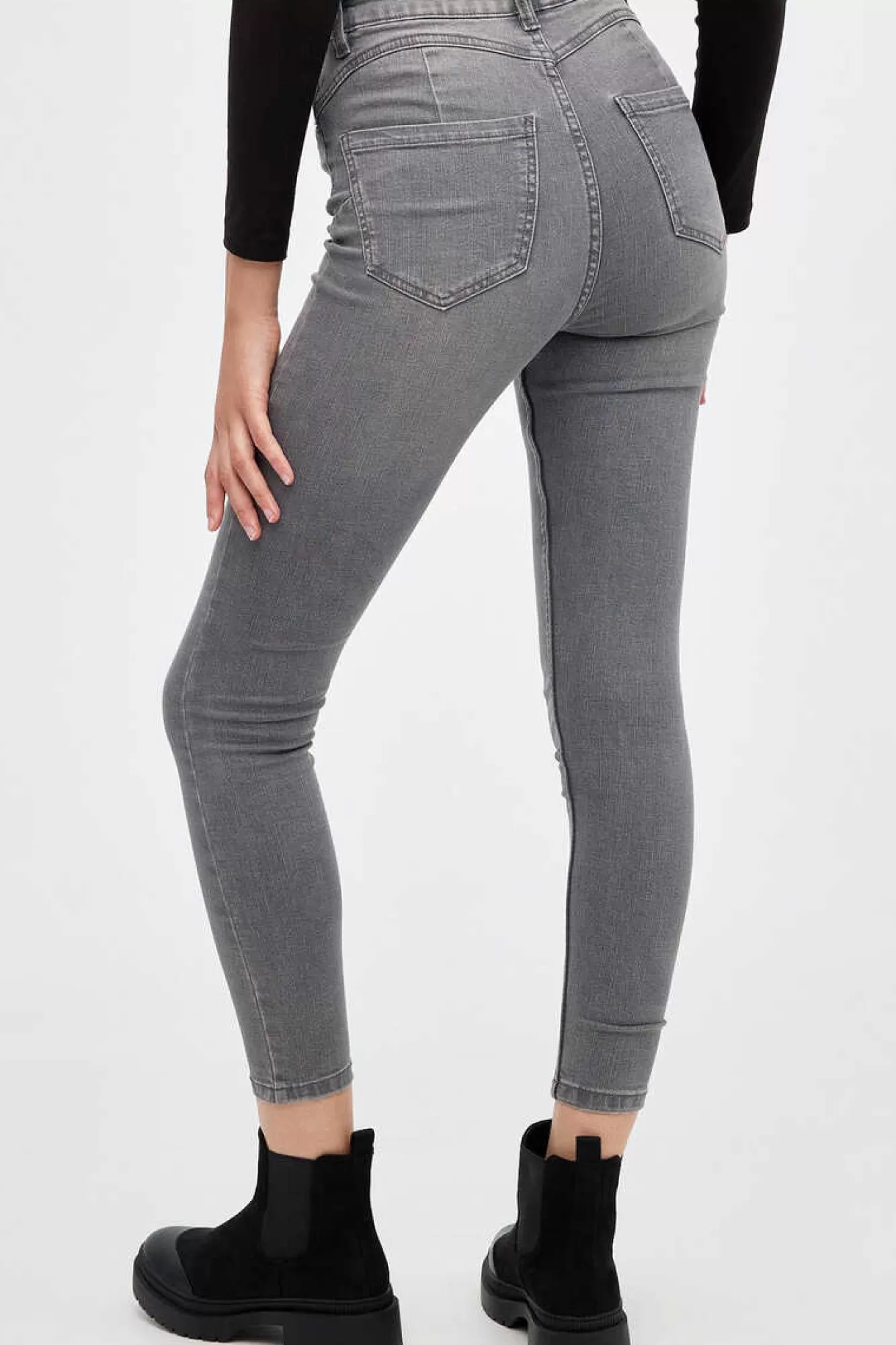 Inside Jeans Skinny Push Up Cintura Media