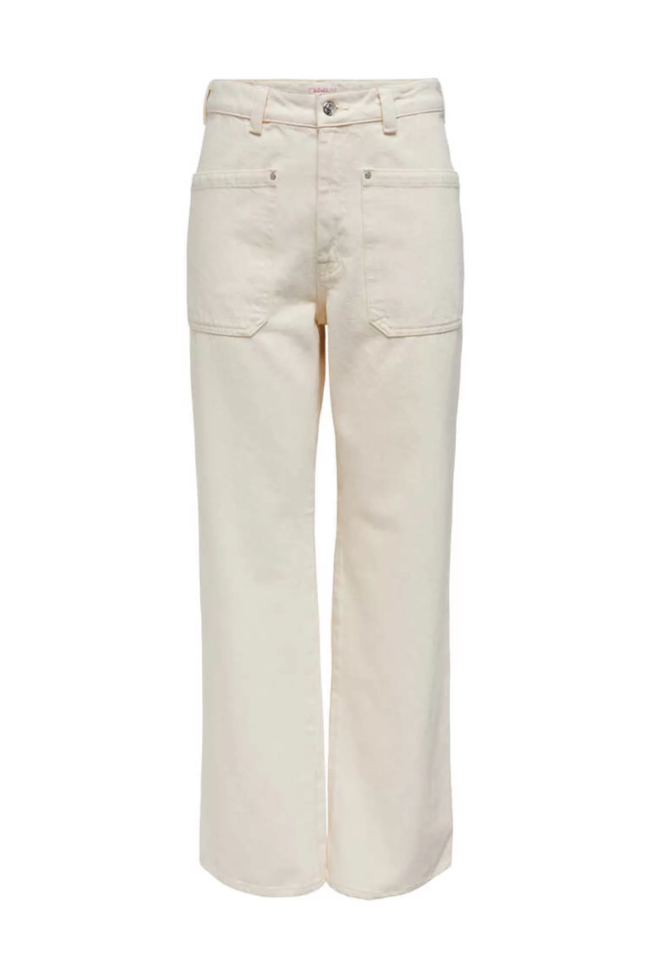 Only Jeans Straight Com Quatro Bolsos