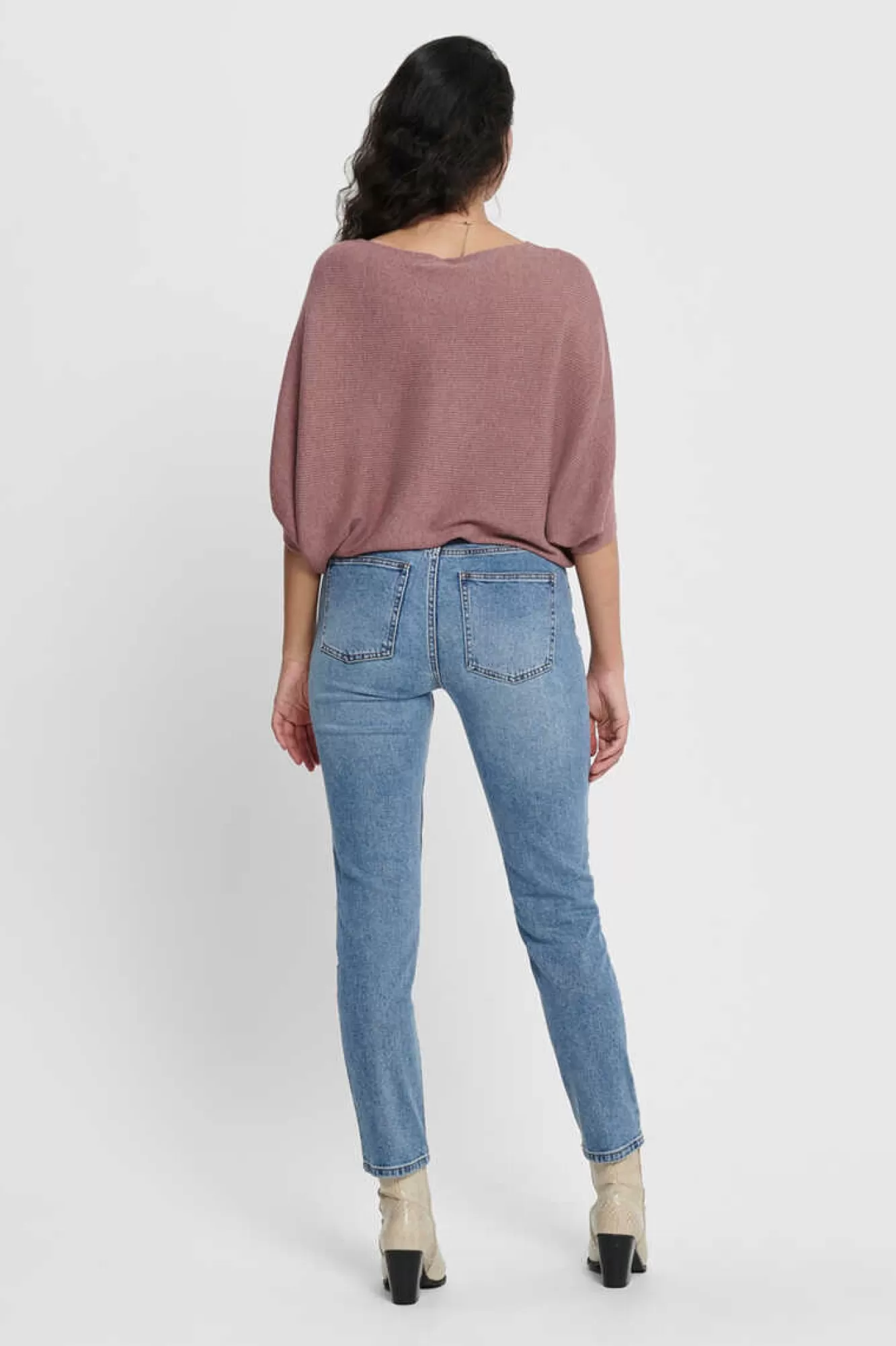 Only Jeans Tiro Alto