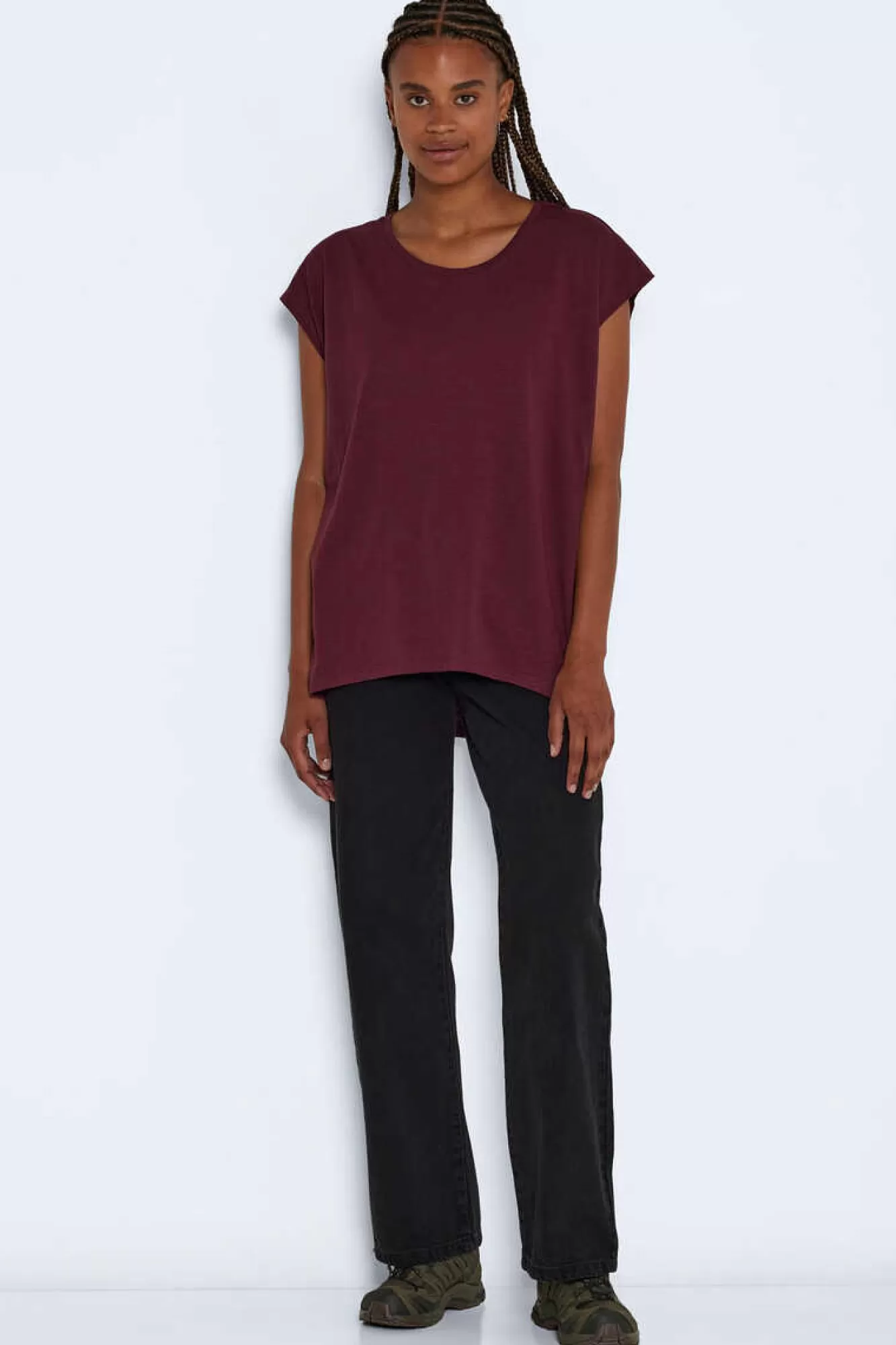 Noisy May Langes Kurzarm-Shirt