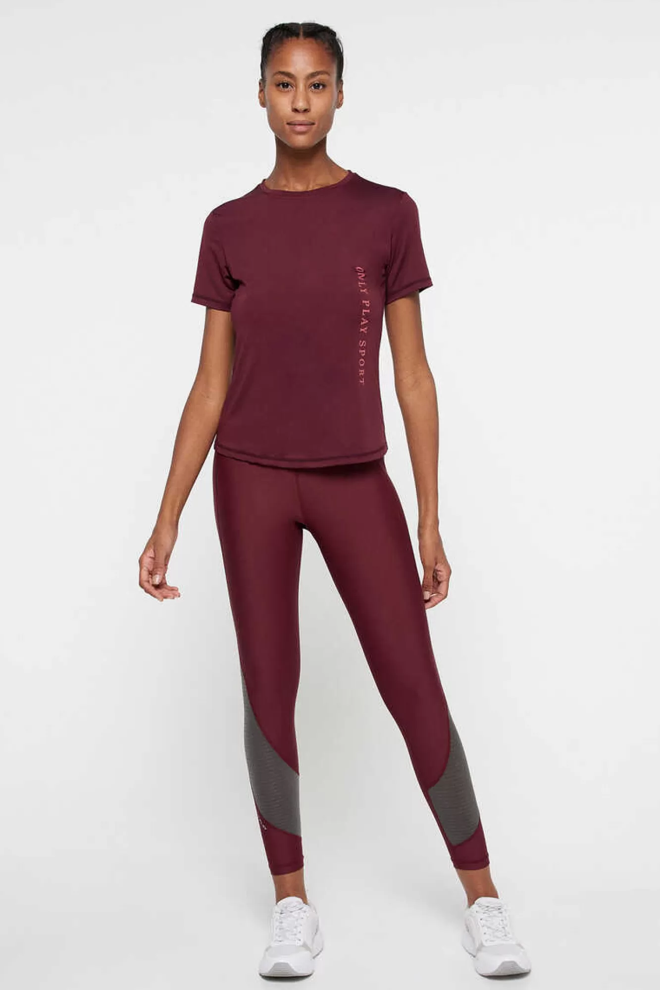 Only Play Leggings Com Detalhe Refletor