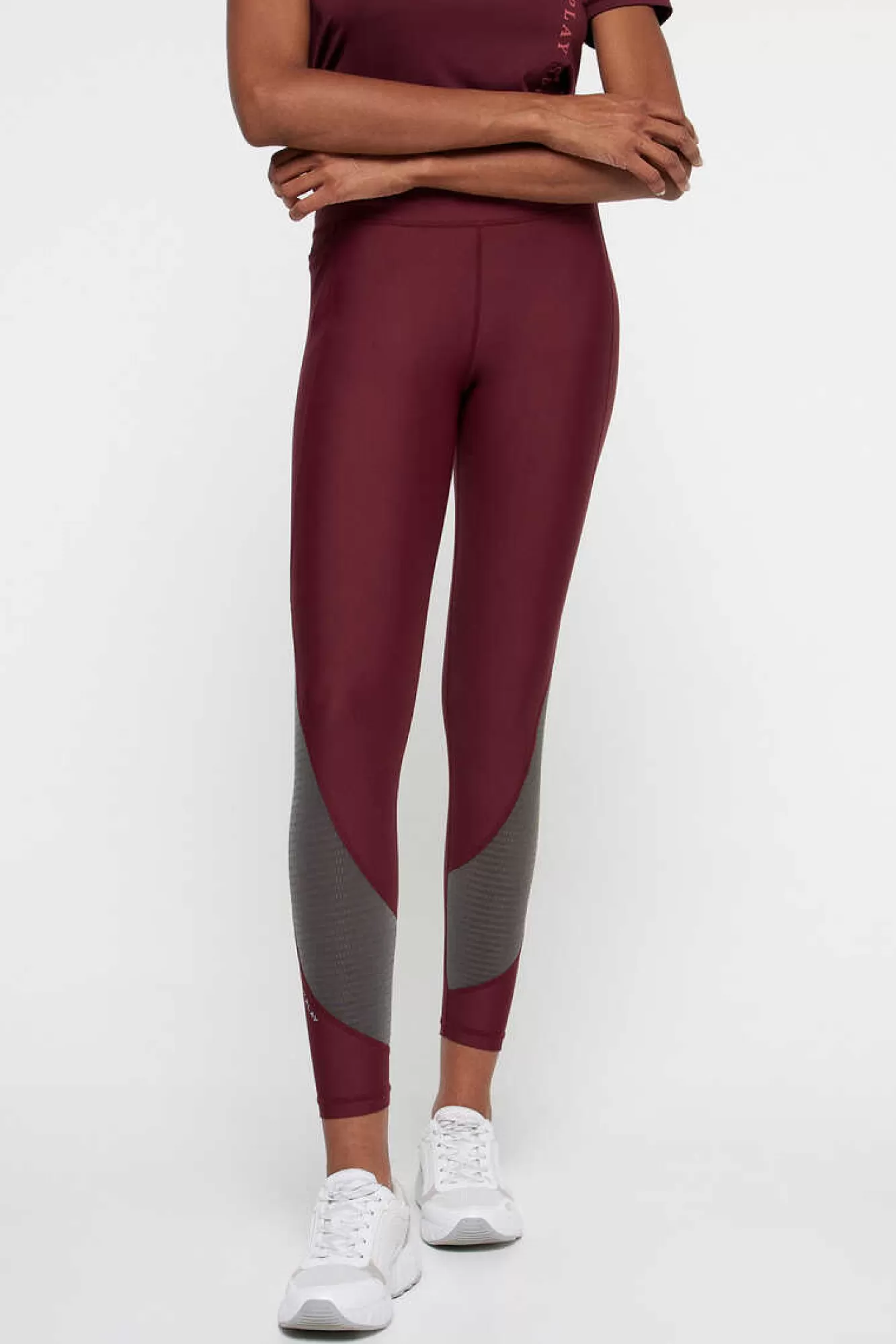 Only Play Leggings Com Detalhe Refletor
