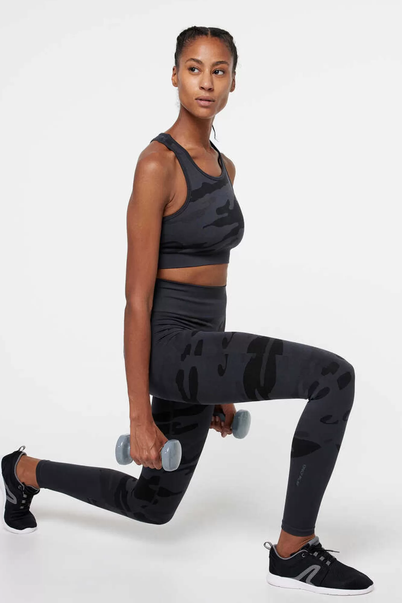 Only Play Leggings Com Estampado Camuflagem