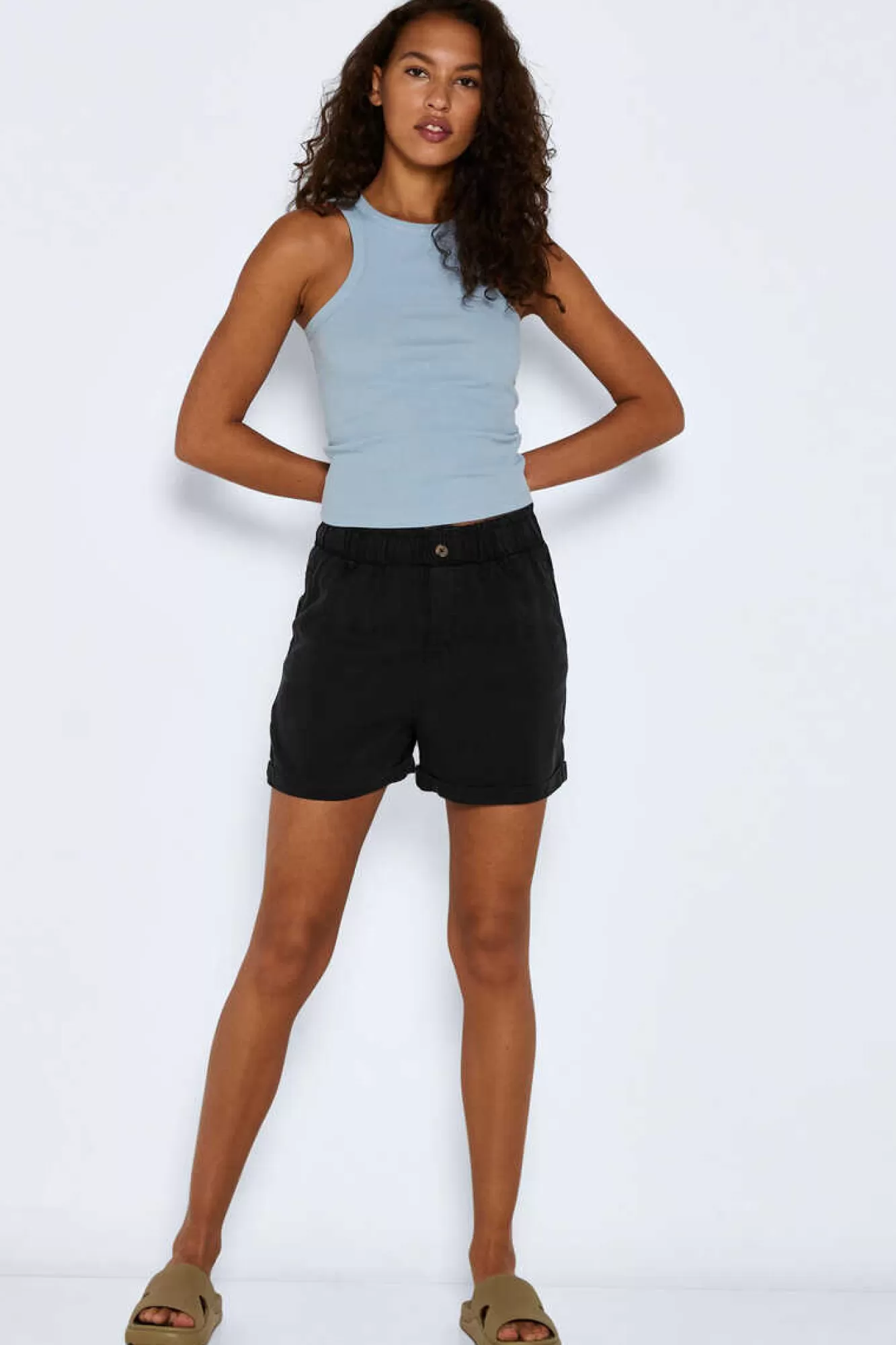 Noisy May Lyocell Flowing Shorts