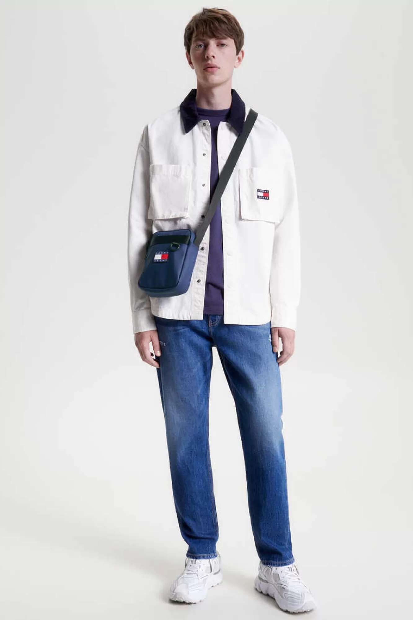 Tommy Jeans Mala De Tiracolo Homem Com Bandeira.
