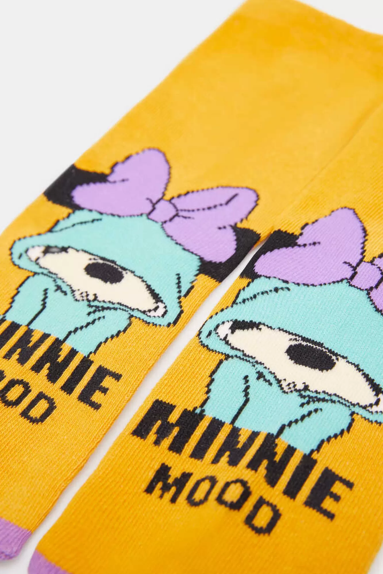 * Meia "Minnie Mood"