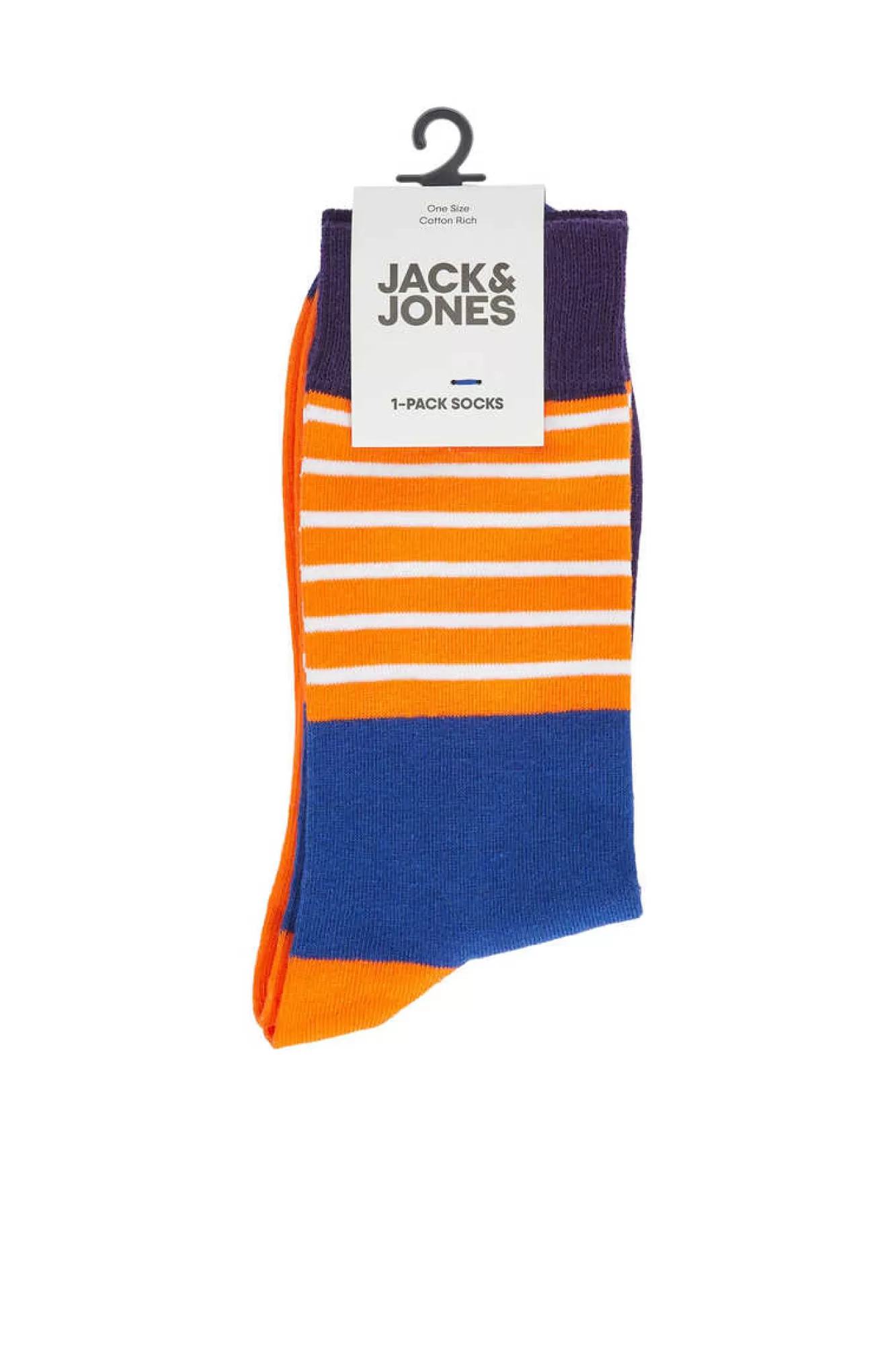 Jack&Jones Meias Altas Combinadas Cores Neon