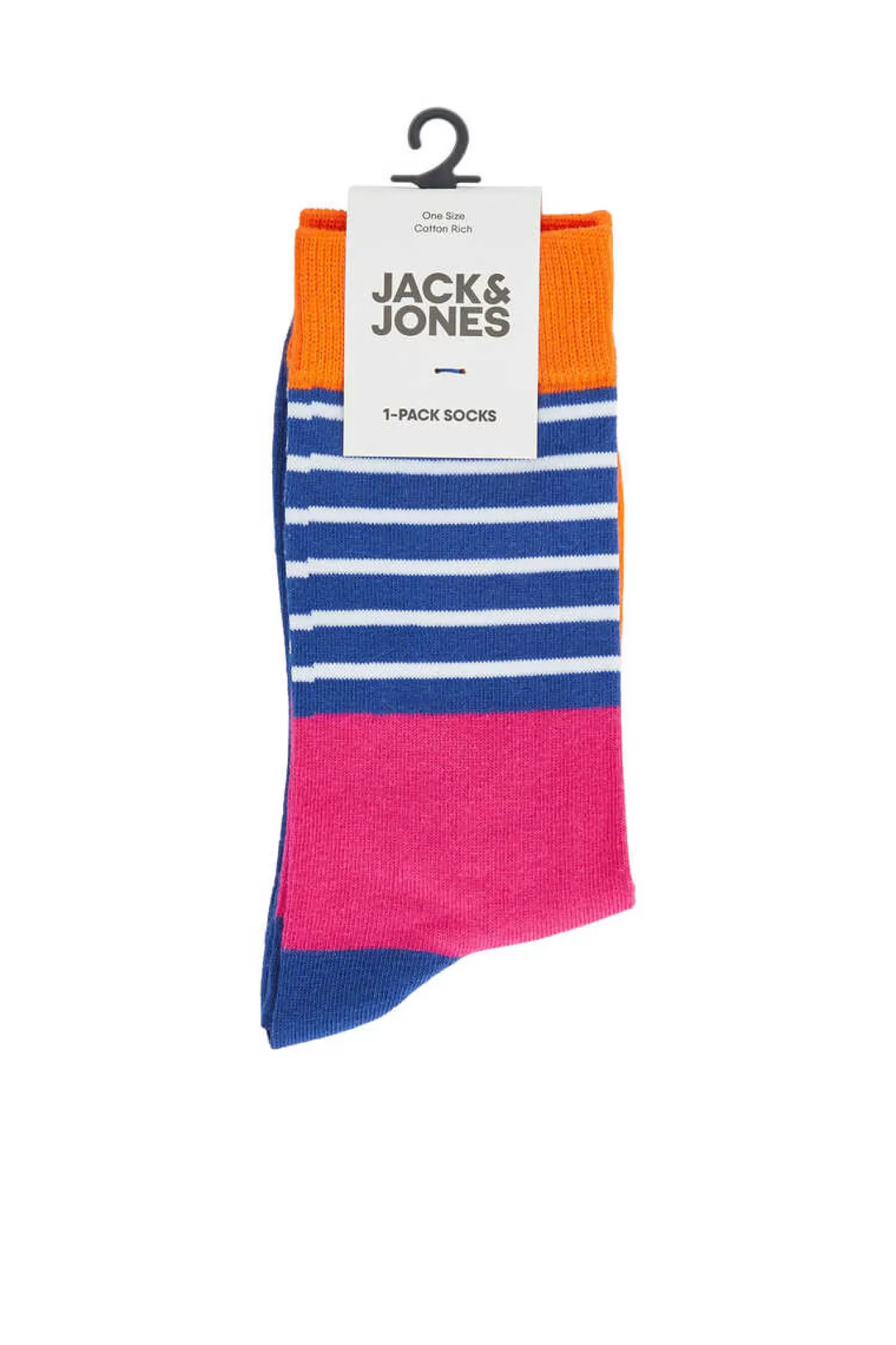 Jack&Jones Meias Altas Combinadas Cores Neon
