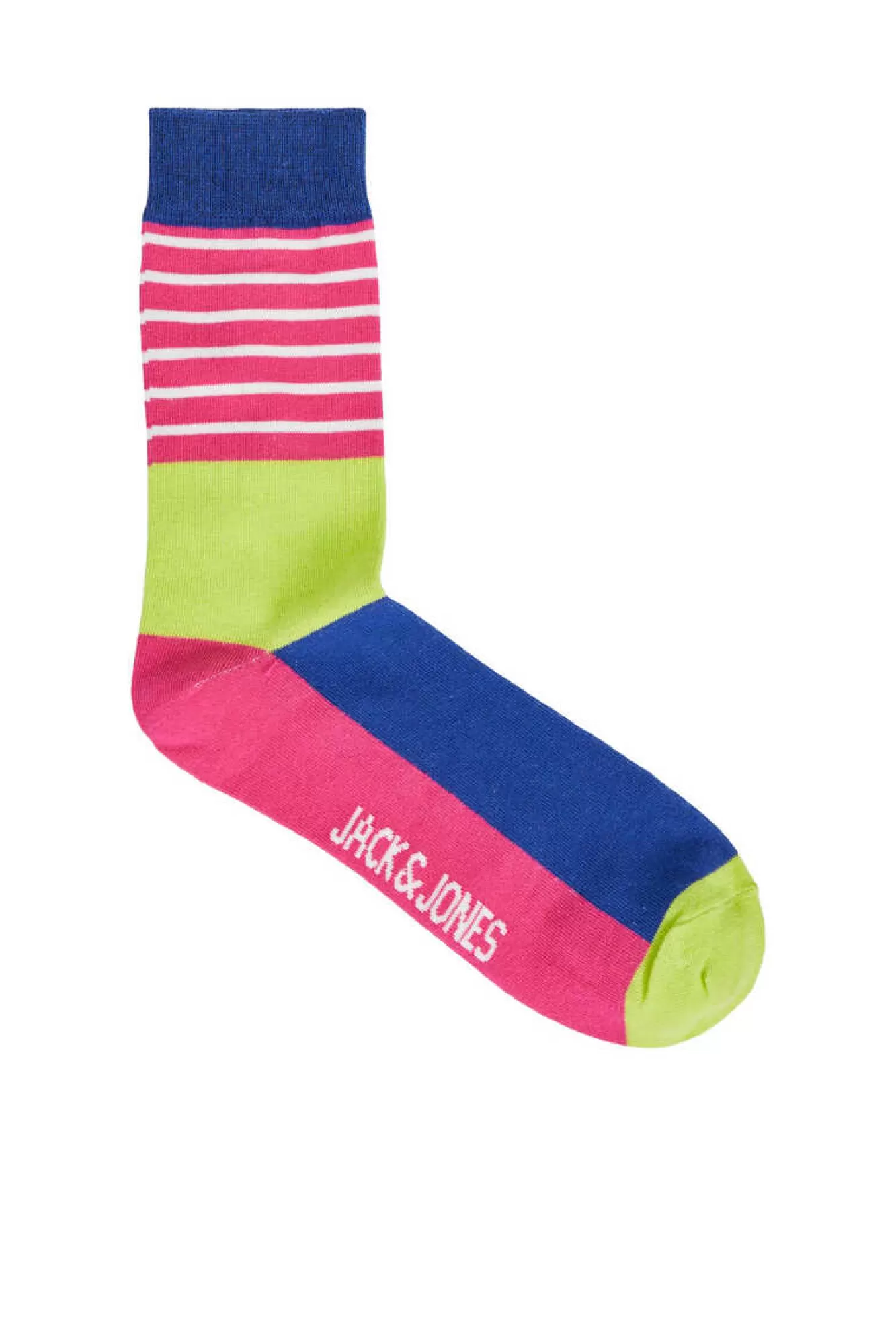 Jack&Jones Meias Altas Combinadas Cores Neon