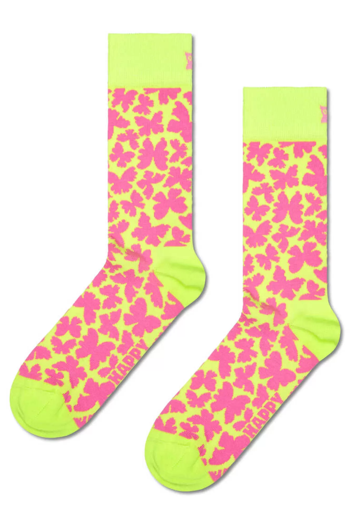 Happy Socks Meias Com Borboletas