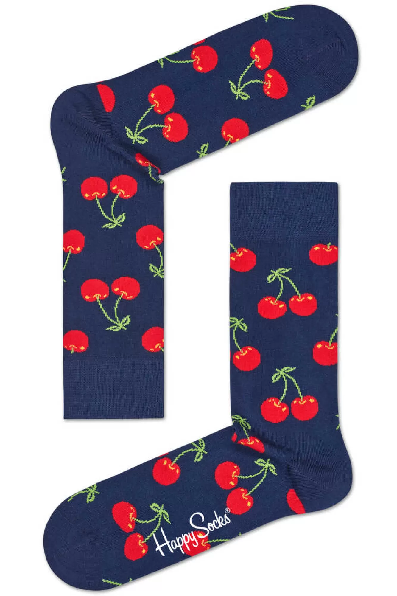 Happy Socks Meias Com Cereja