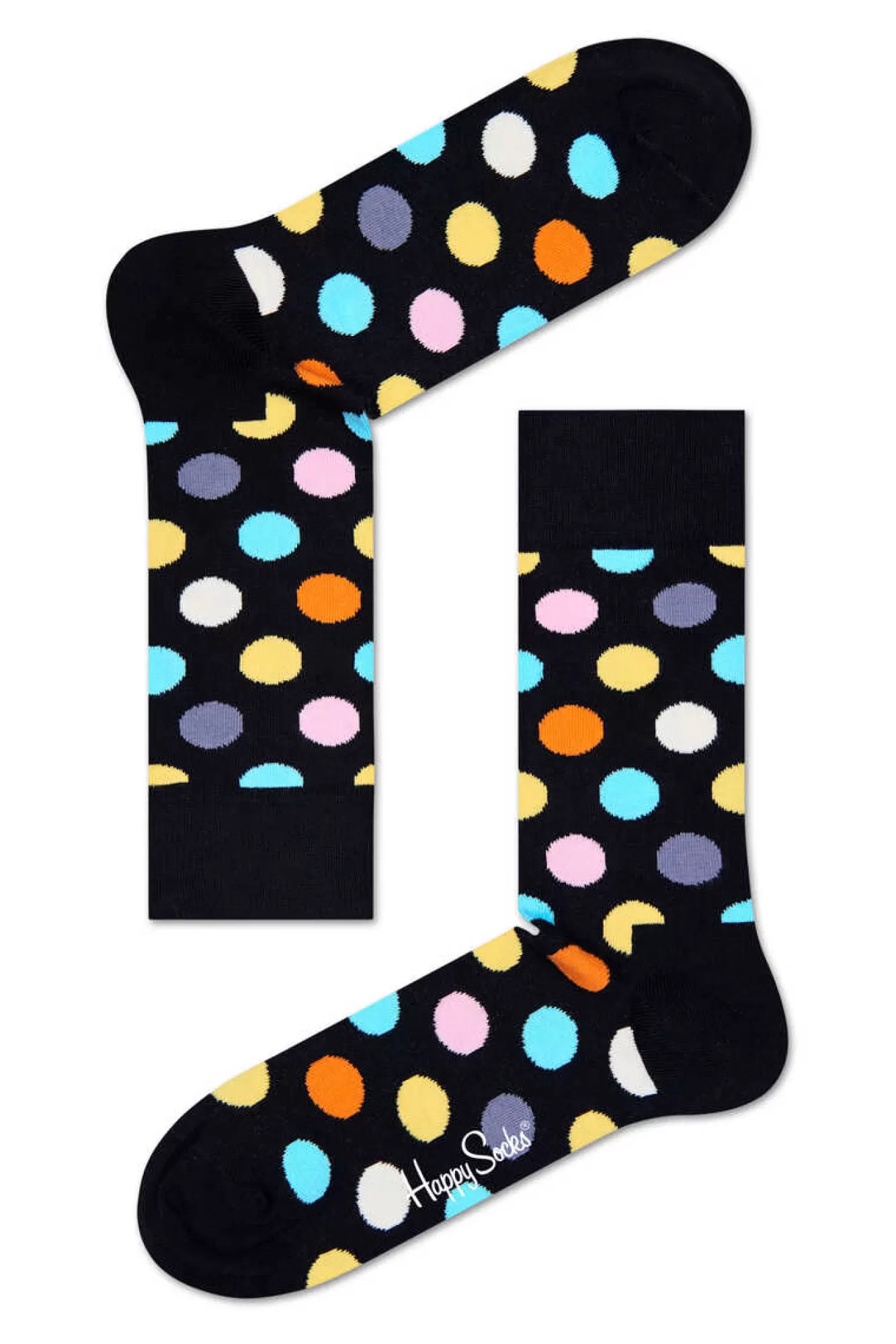 Happy Socks Meias Em Cinzento-Rato