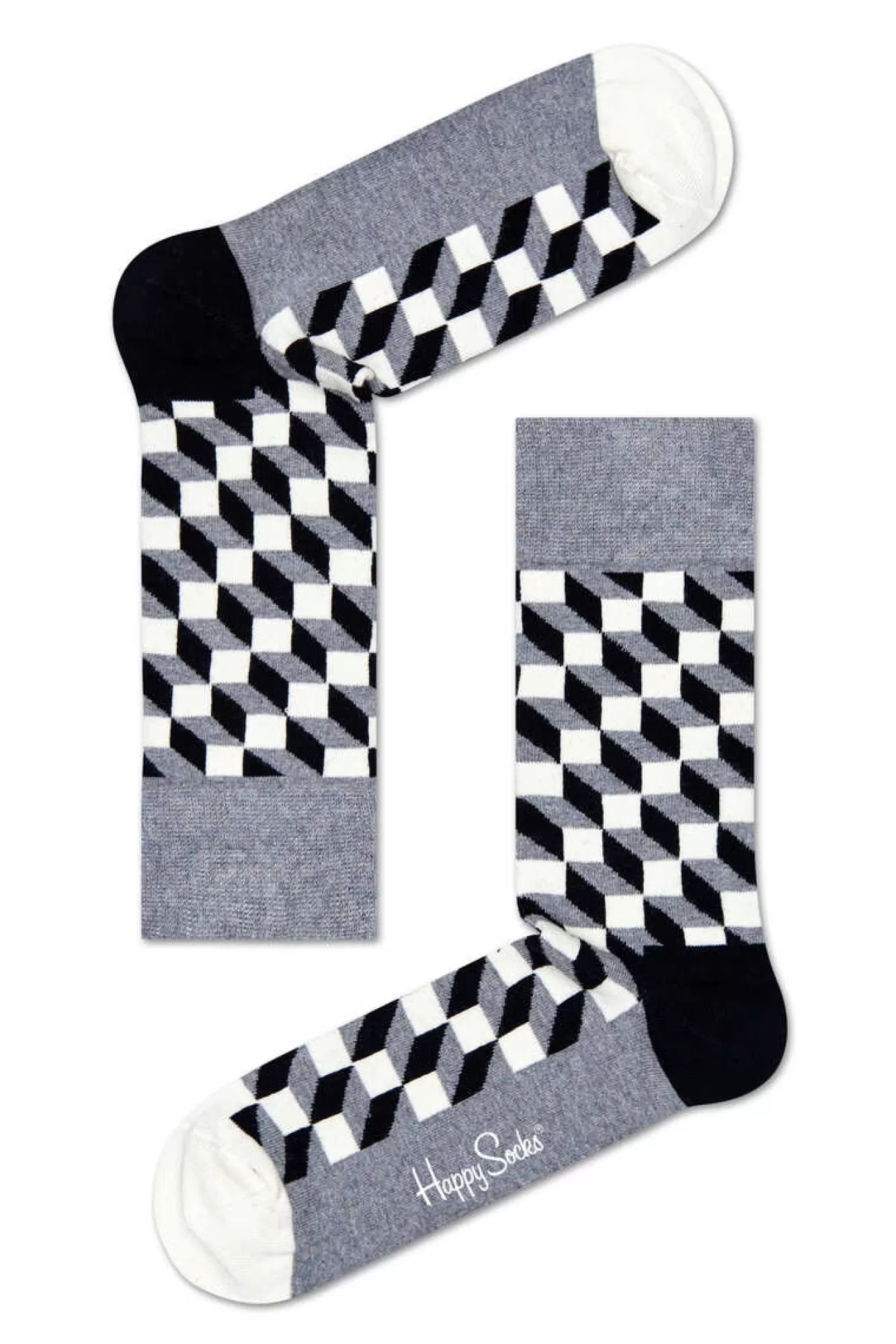 Happy Socks Meias Geometricas