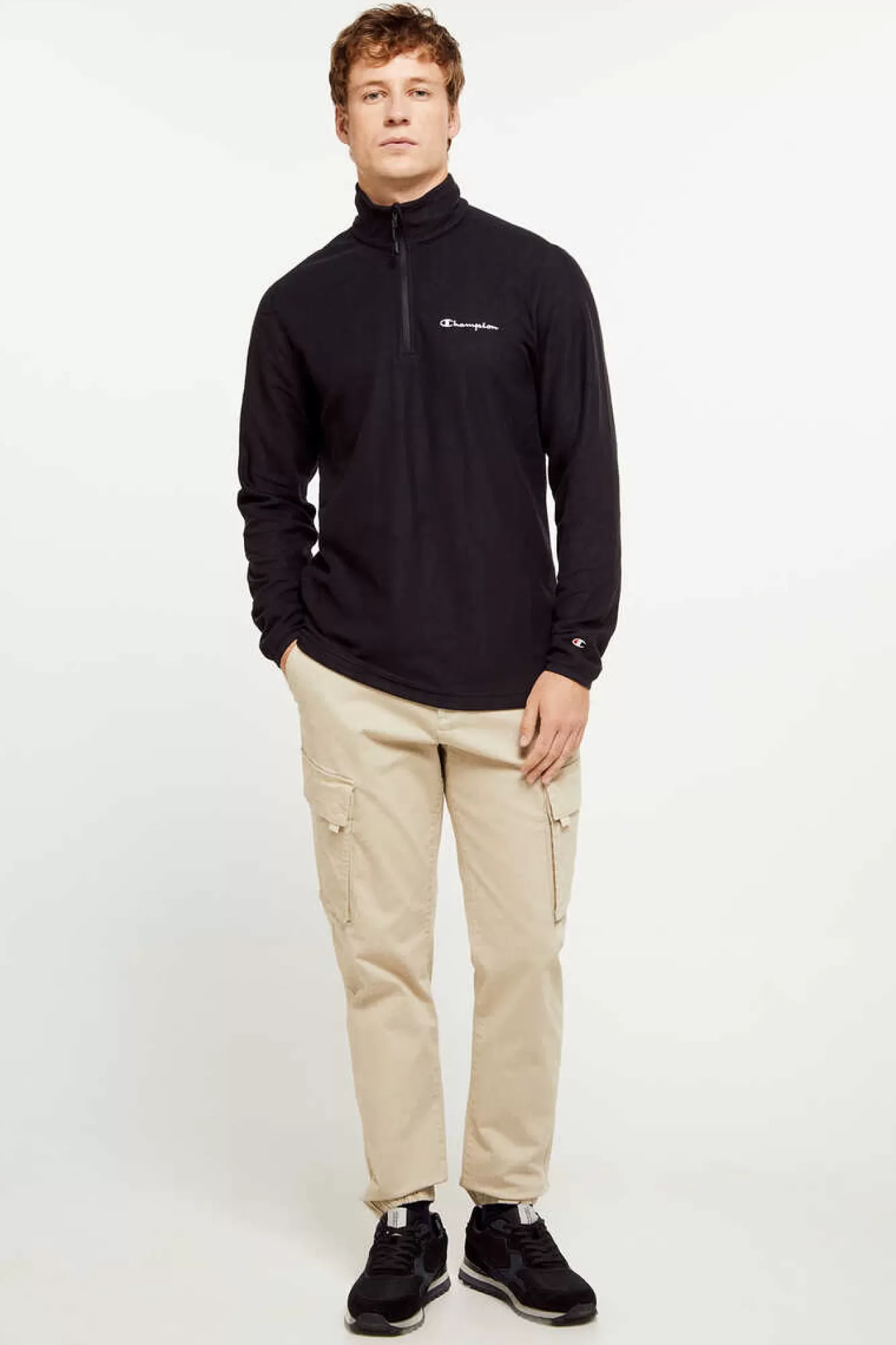Champion Micropolar Meio Fecho-Eclair