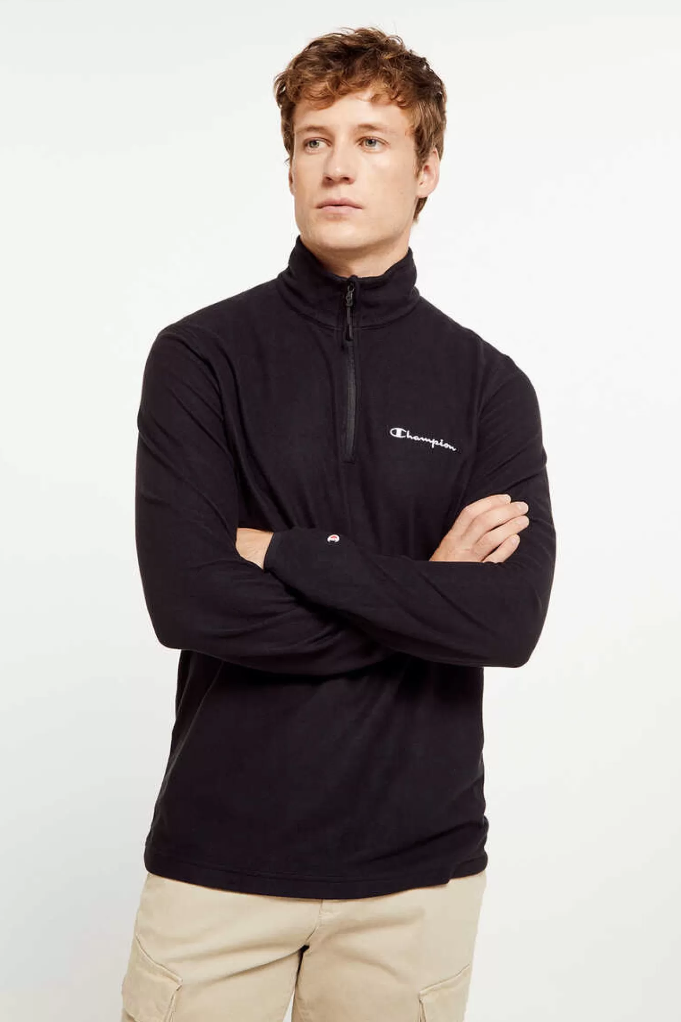 Champion Micropolar Meio Fecho-Eclair