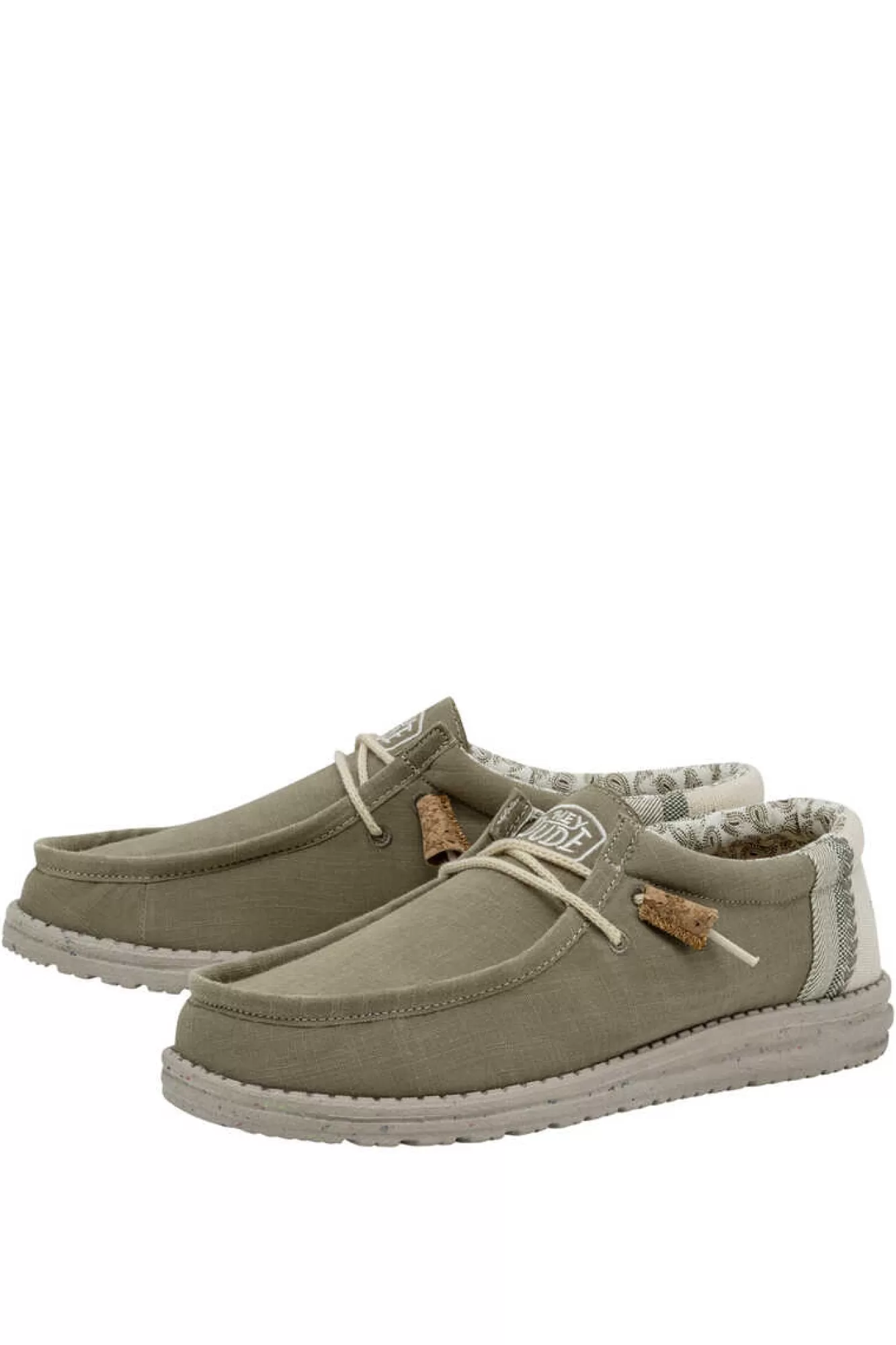 Dude Shoes Mokassins Wally Leinen