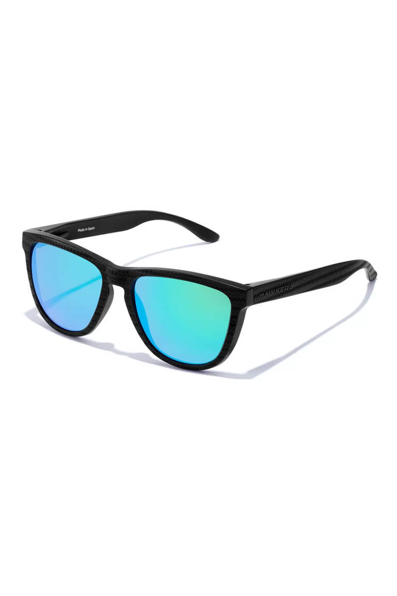 Hawkers Oculos De Sol One Raw Carbono - Esmeralda Polarizado