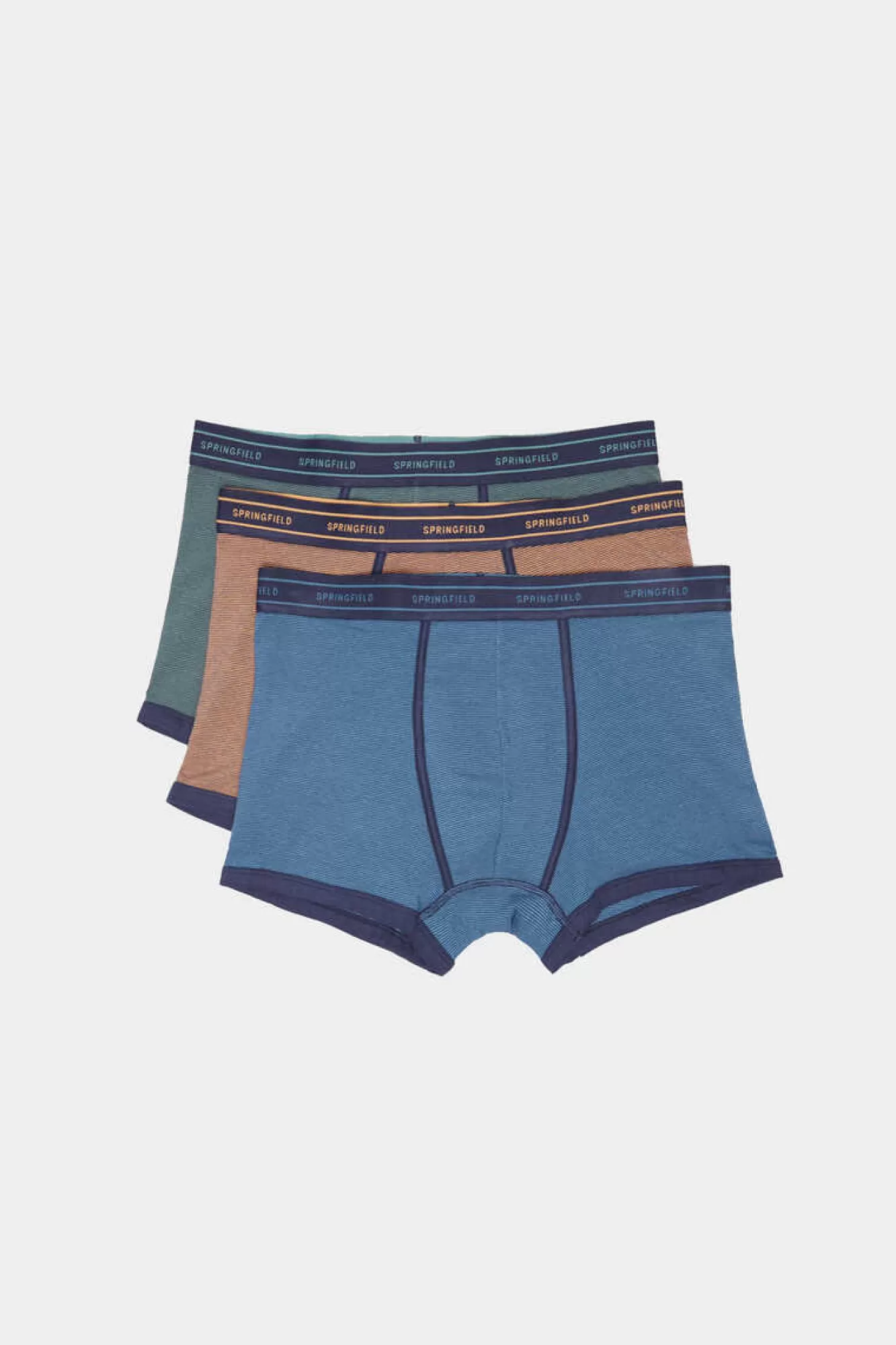 * Pack 3 Boxers Algodao Microrriscas