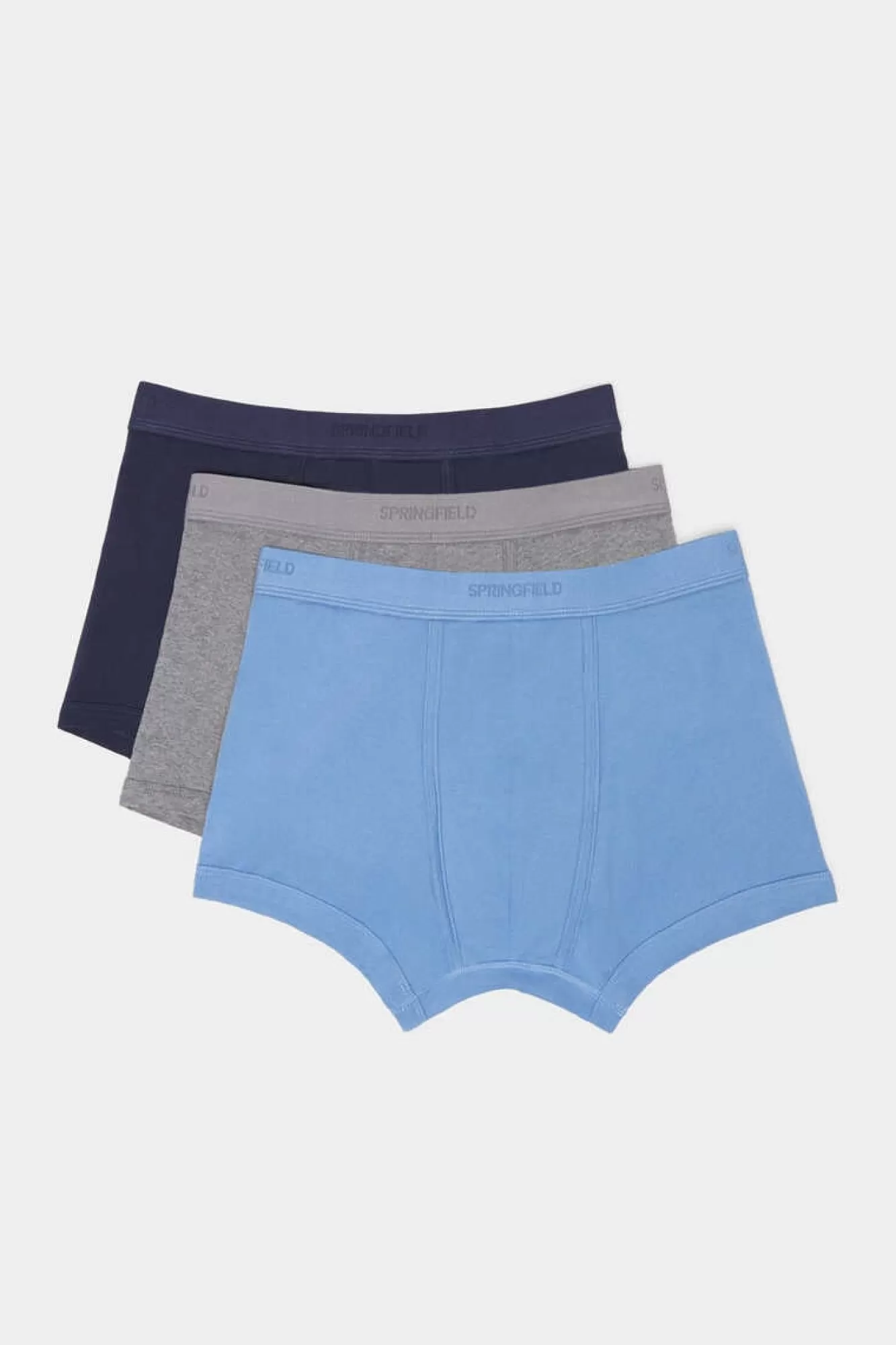 * Pack 3 Boxers Basicos Algodao
