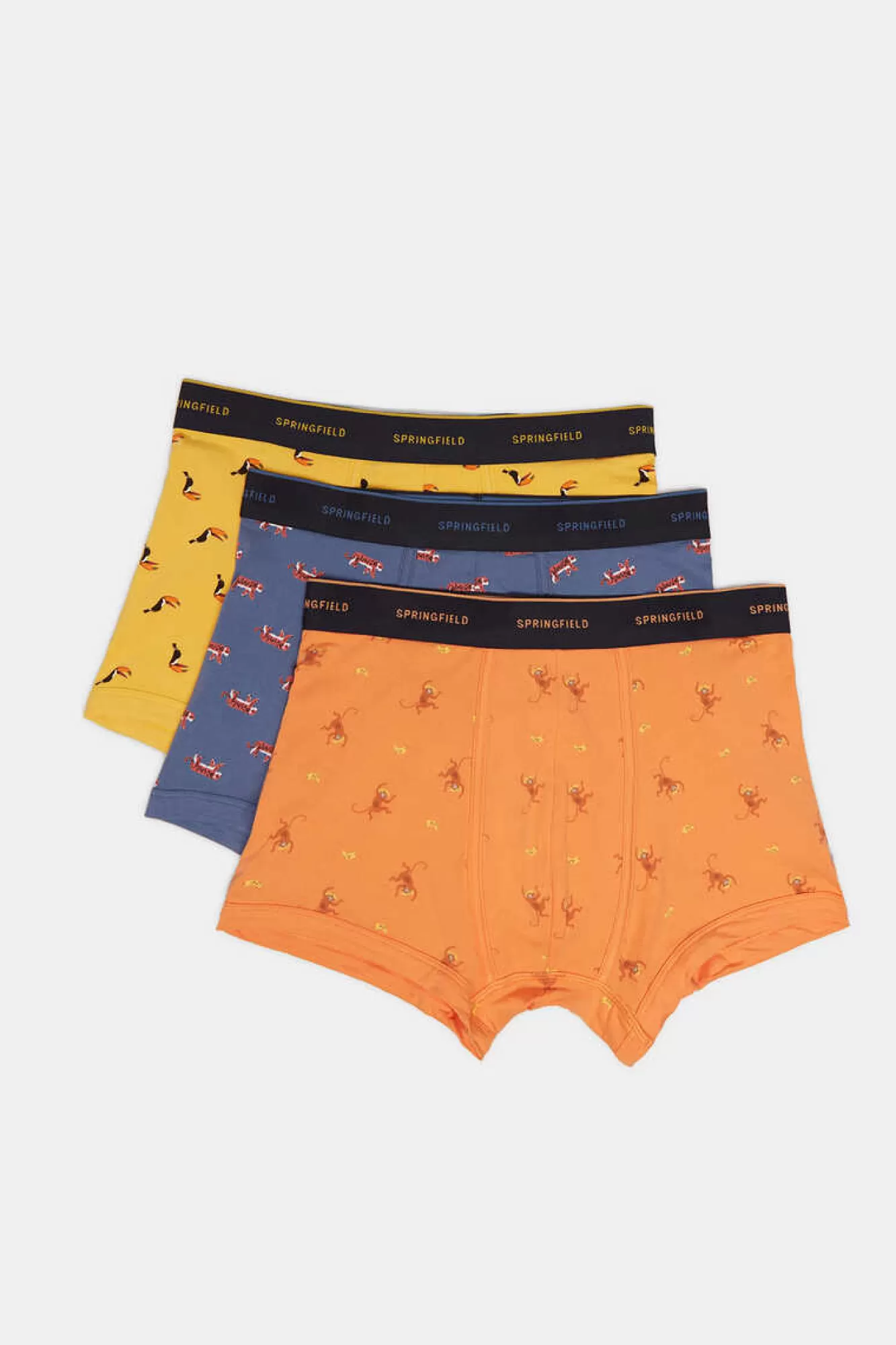 * Pack 3 Boxers Motivos Animais
