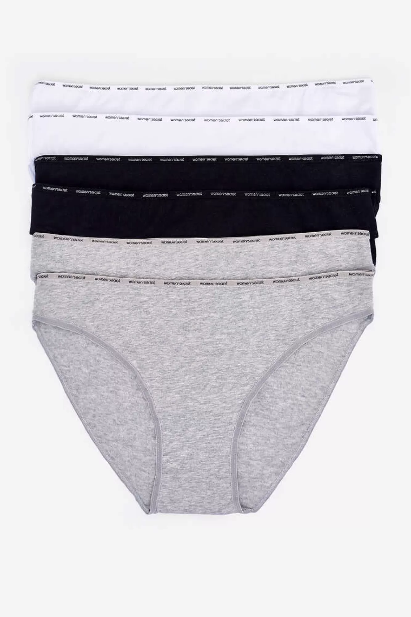 Women'secret Pack 6 Cuecas Classicas Algodao