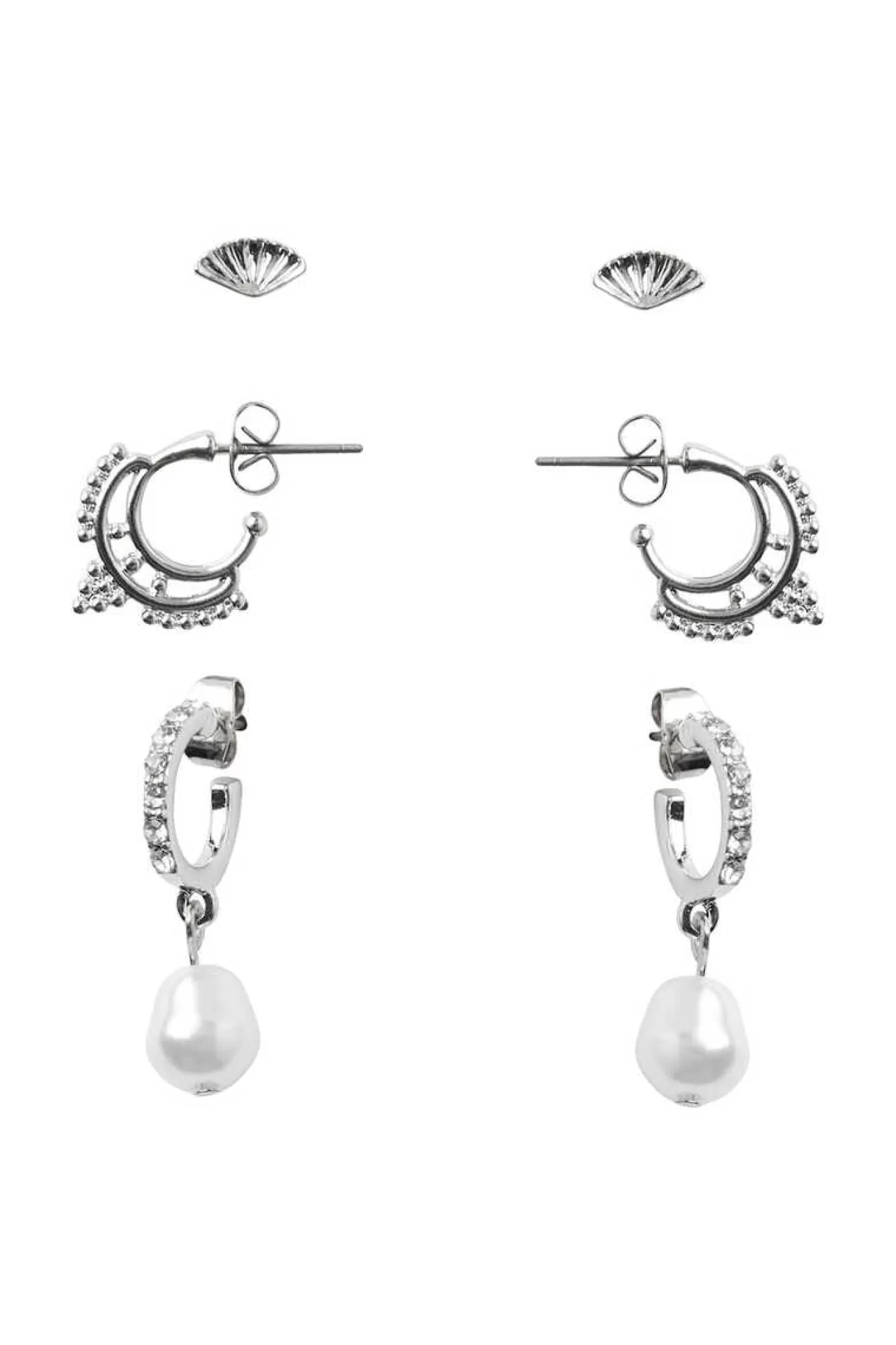 Pieces Pack De 3 Pendientes
