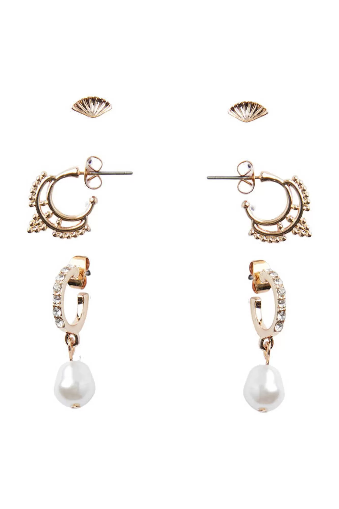 Pieces Pack De 3 Pendientes
