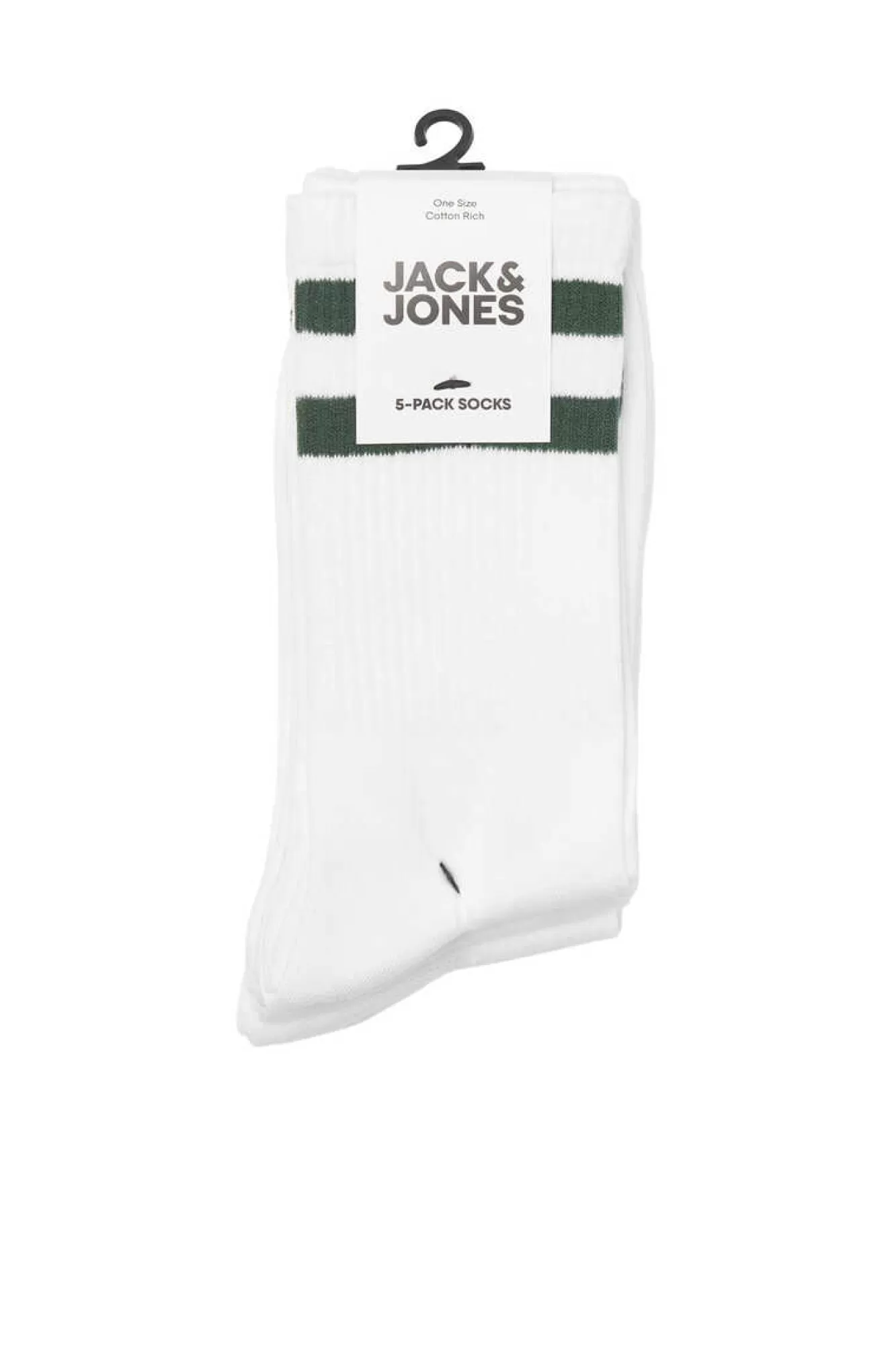 Jack & Jones Pack De 5 Meias Altas De Tenis