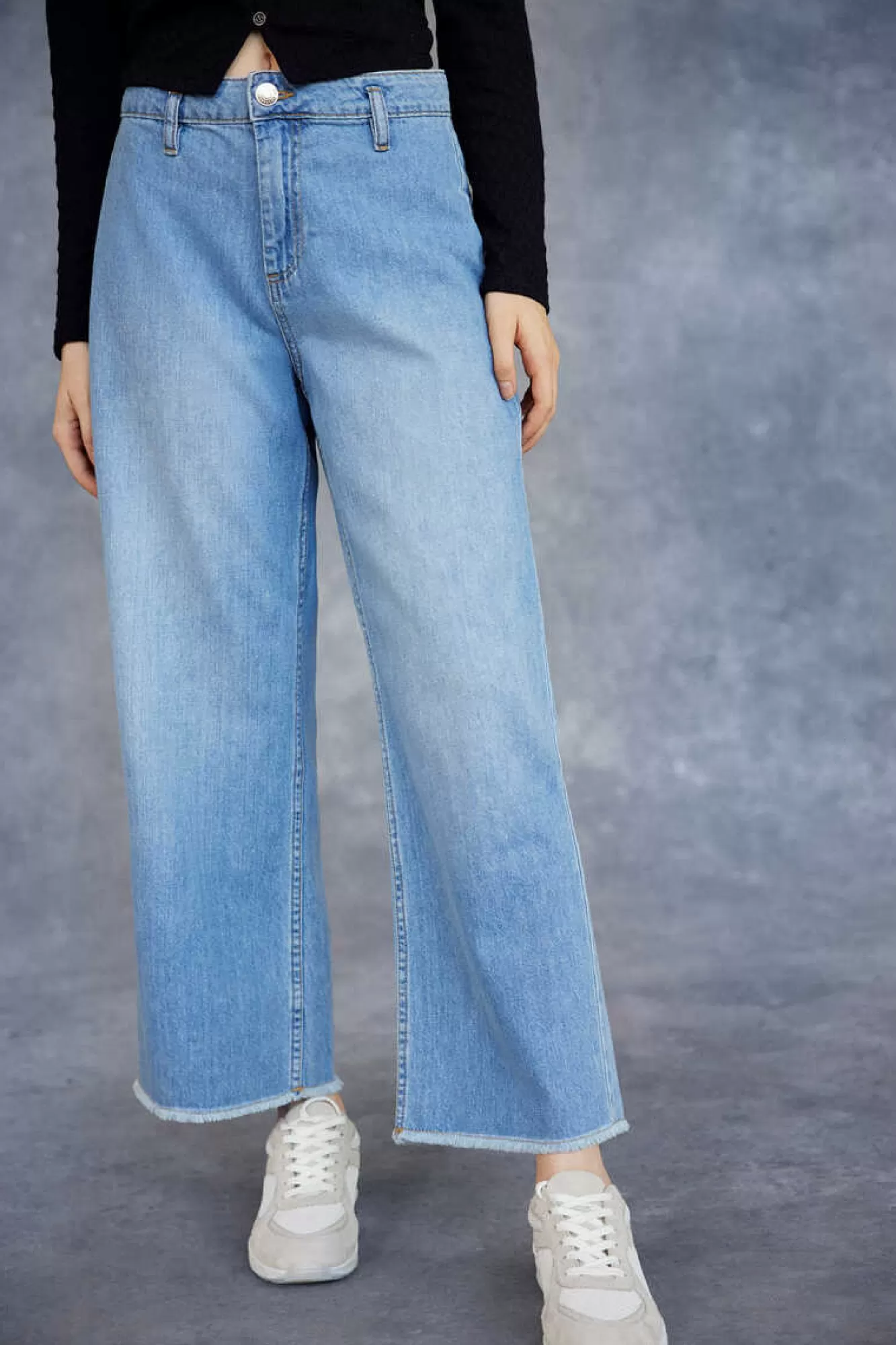 Slowlove Pantalon Vaquero Palazzo