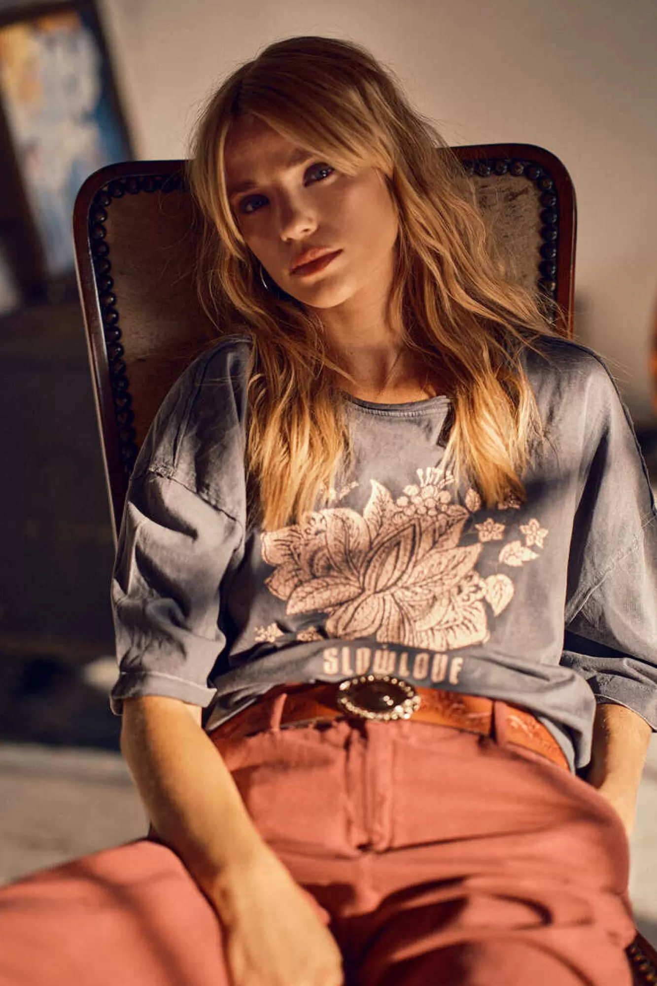 Slowlove Pantalon Vaquero Slouchy