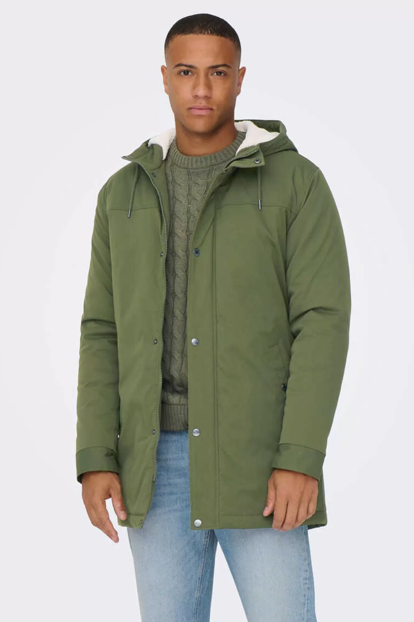 Only & Sons Parka Acolchoada Capuz
