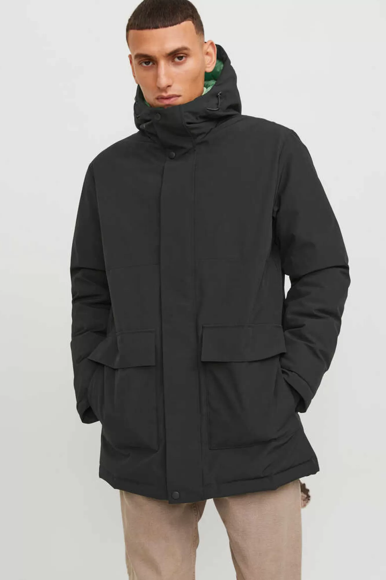 Jack & Jones Parka Com Capuz Ajustavel