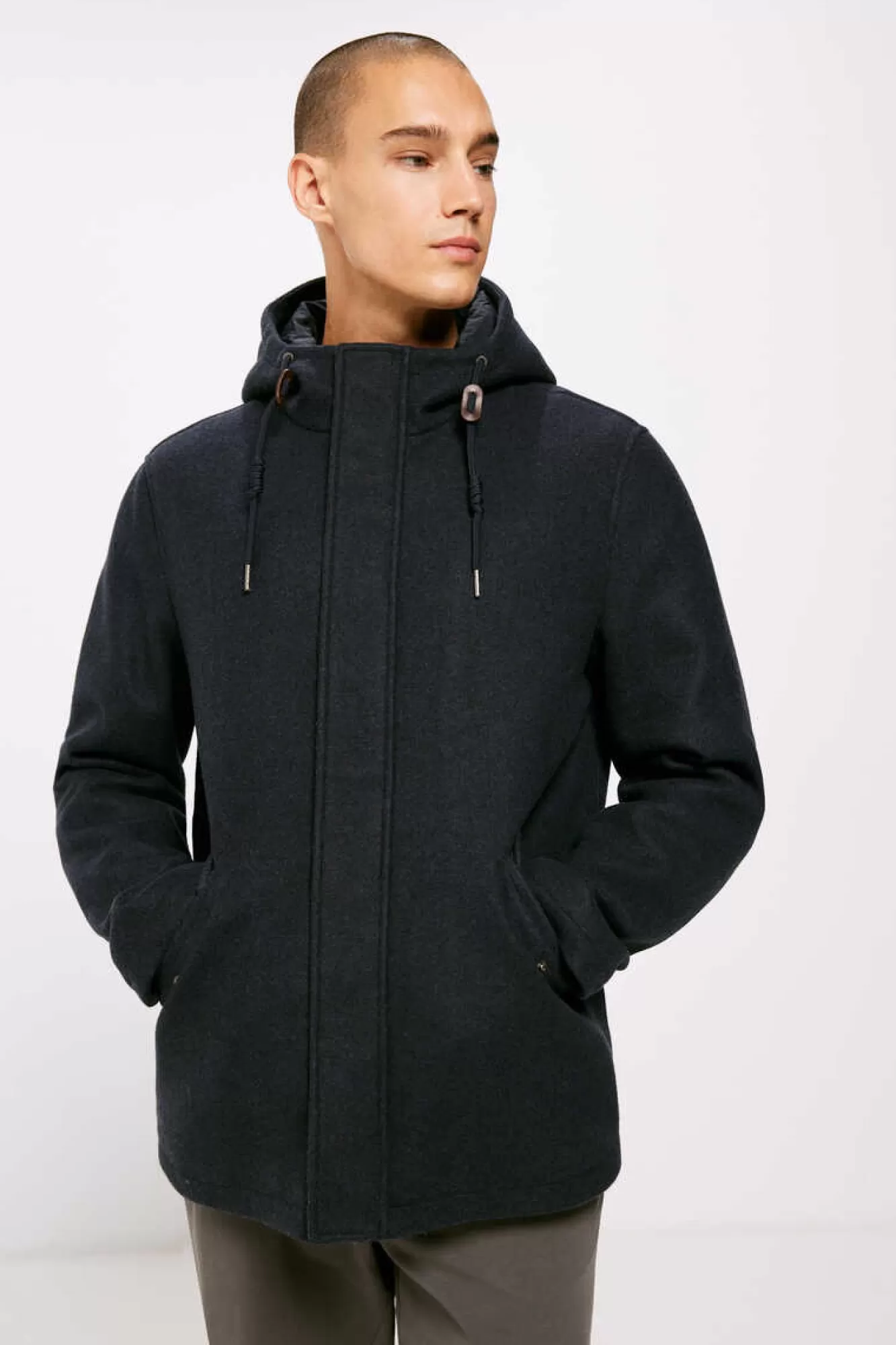 * Parka De Efeito La Capuz